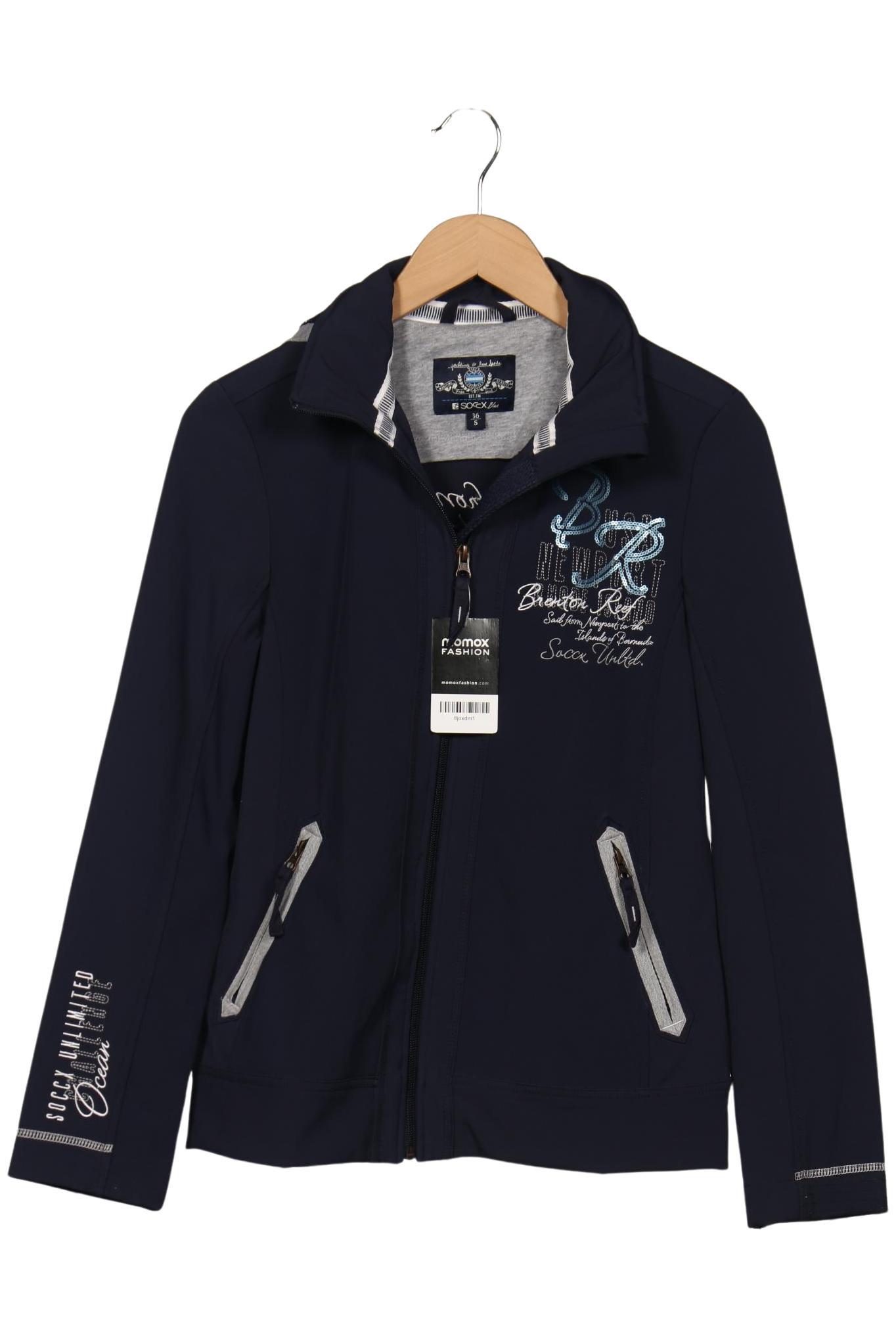 

Soccx Damen Jacke, marineblau, Gr. 36