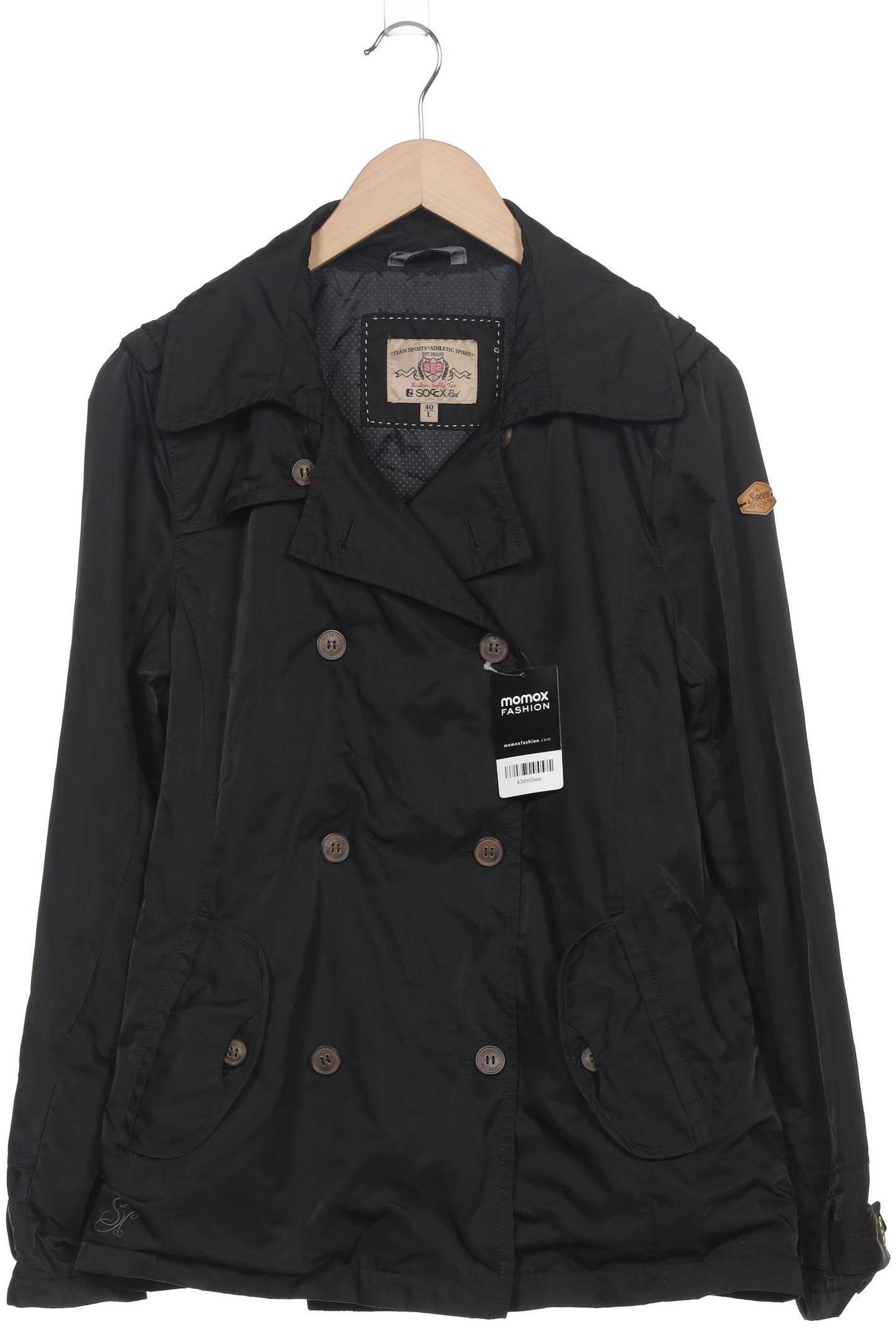

Soccx Damen Jacke, schwarz, Gr. 40
