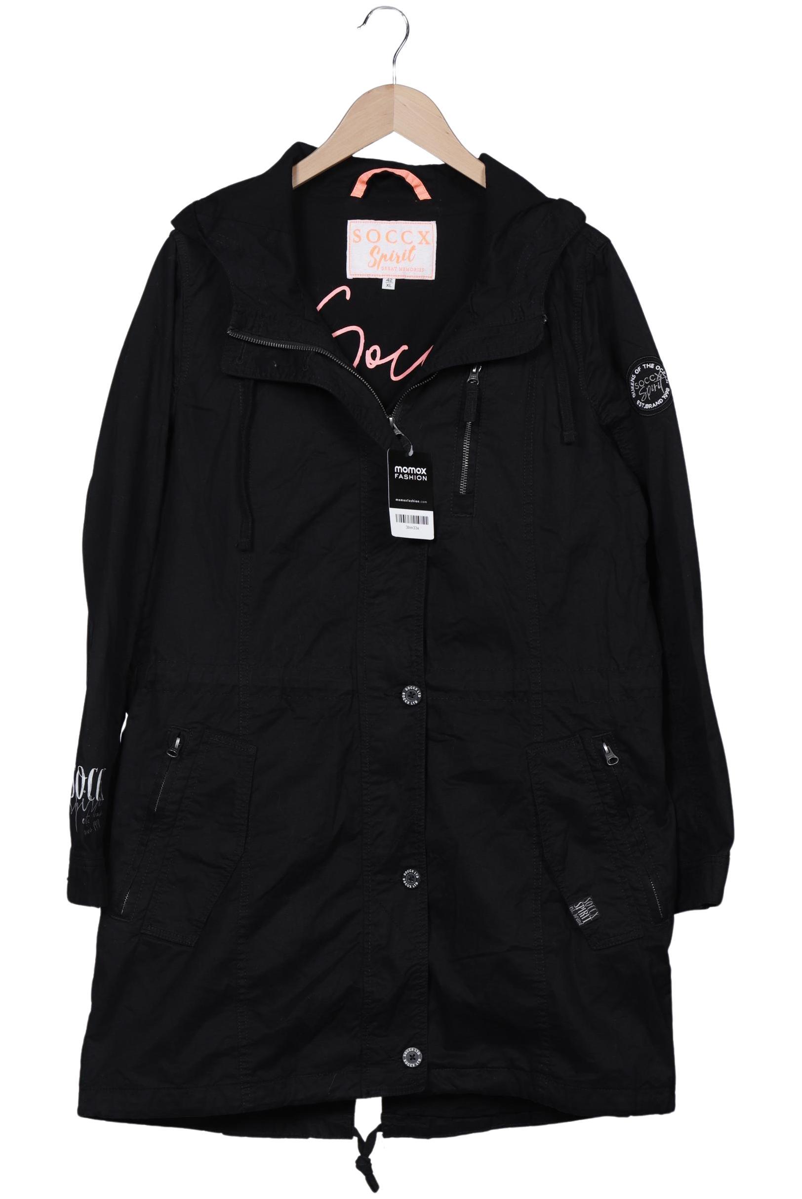 

Soccx Damen Jacke, schwarz, Gr. 42