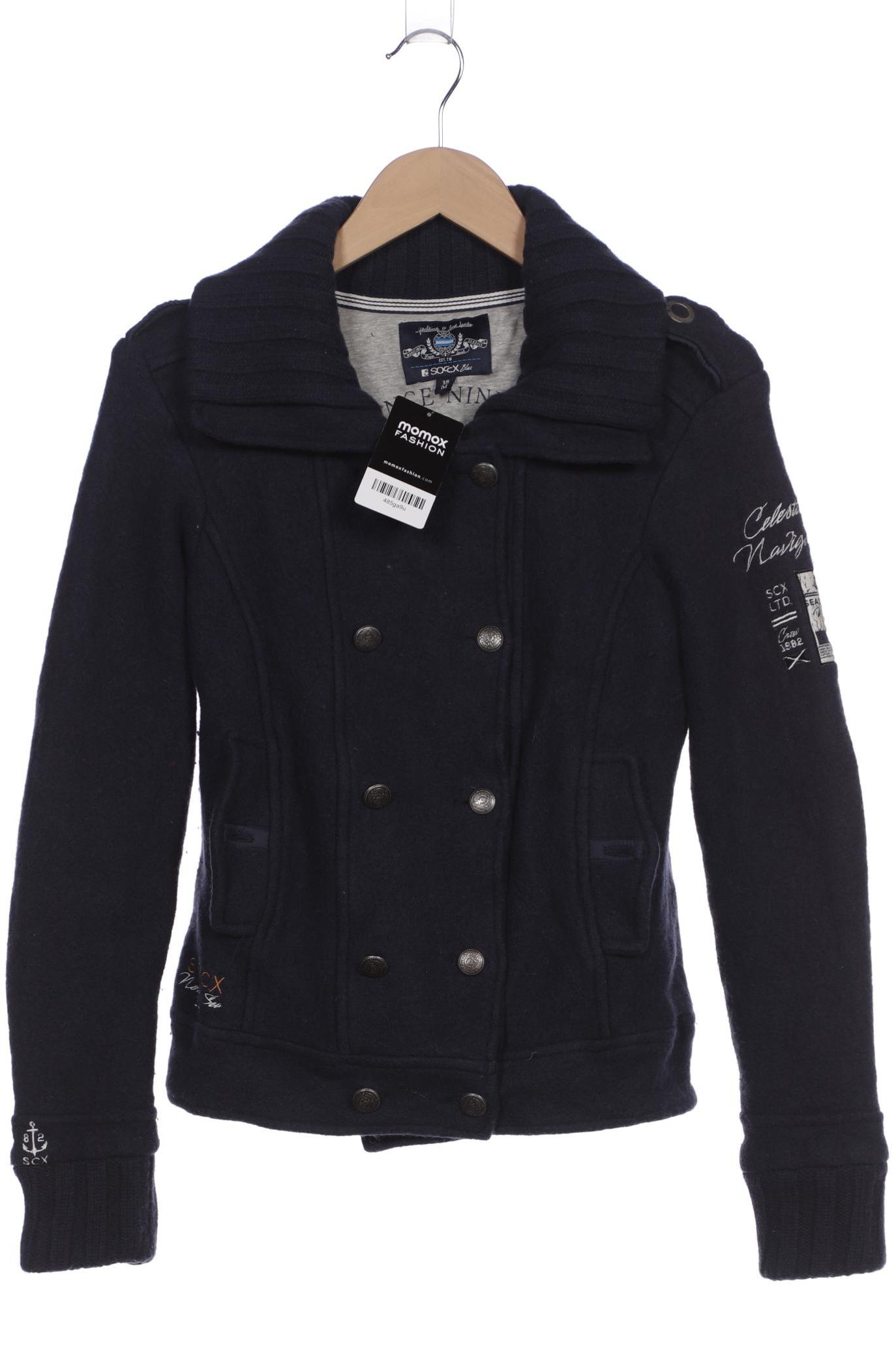 

Soccx Damen Jacke, marineblau, Gr. 38