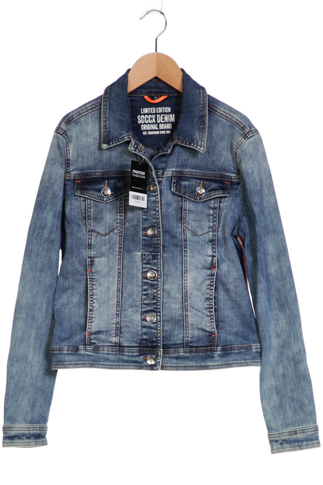 

Soccx Damen Jacke, blau, Gr. 38