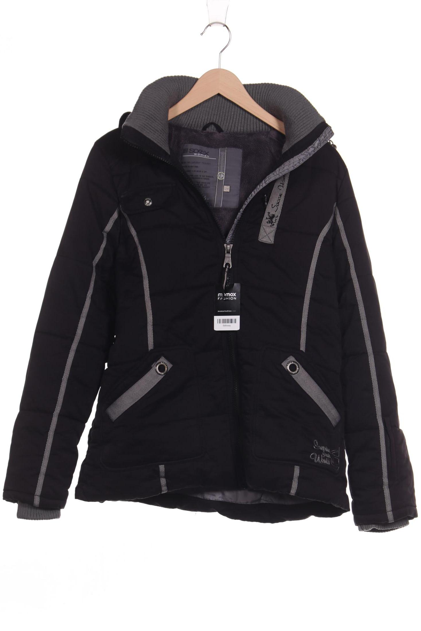 

Soccx Damen Jacke, schwarz, Gr. 42