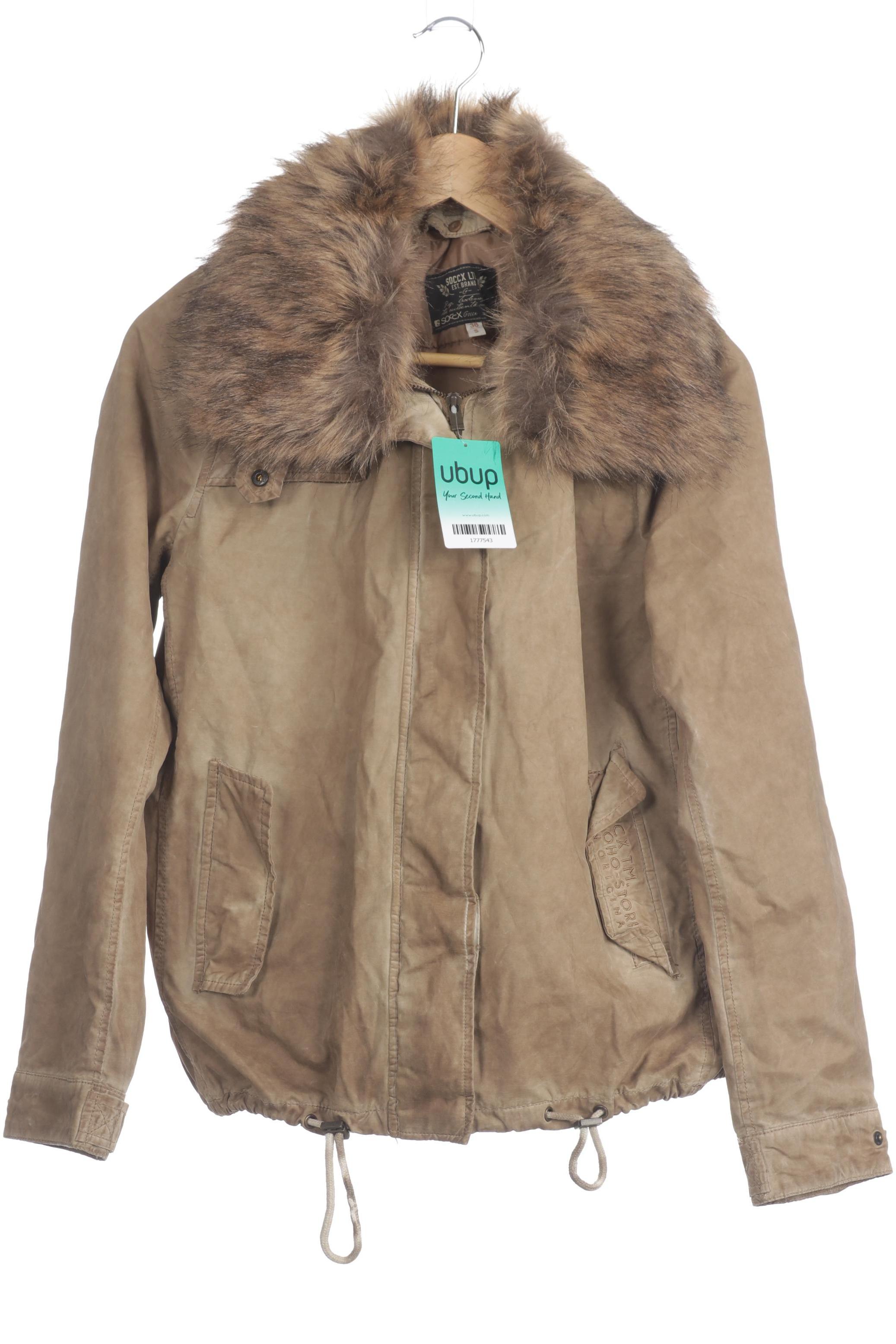 

Soccx Damen Jacke, braun, Gr. 36