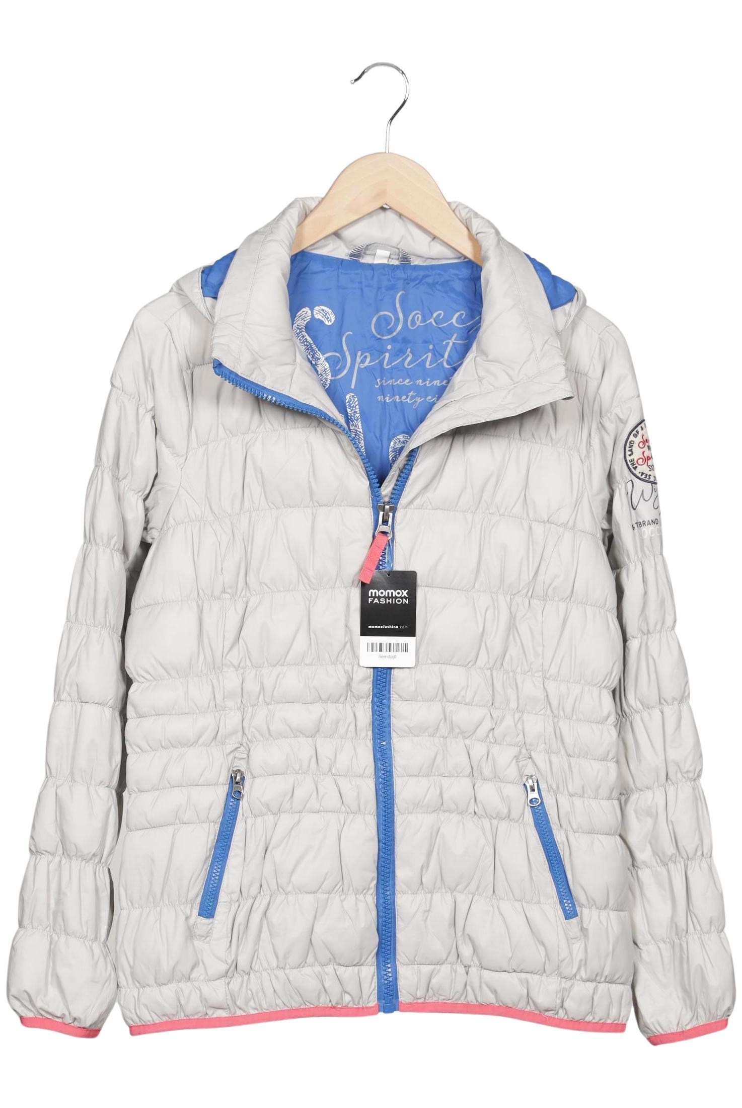 

Soccx Damen Jacke, grau, Gr. 38