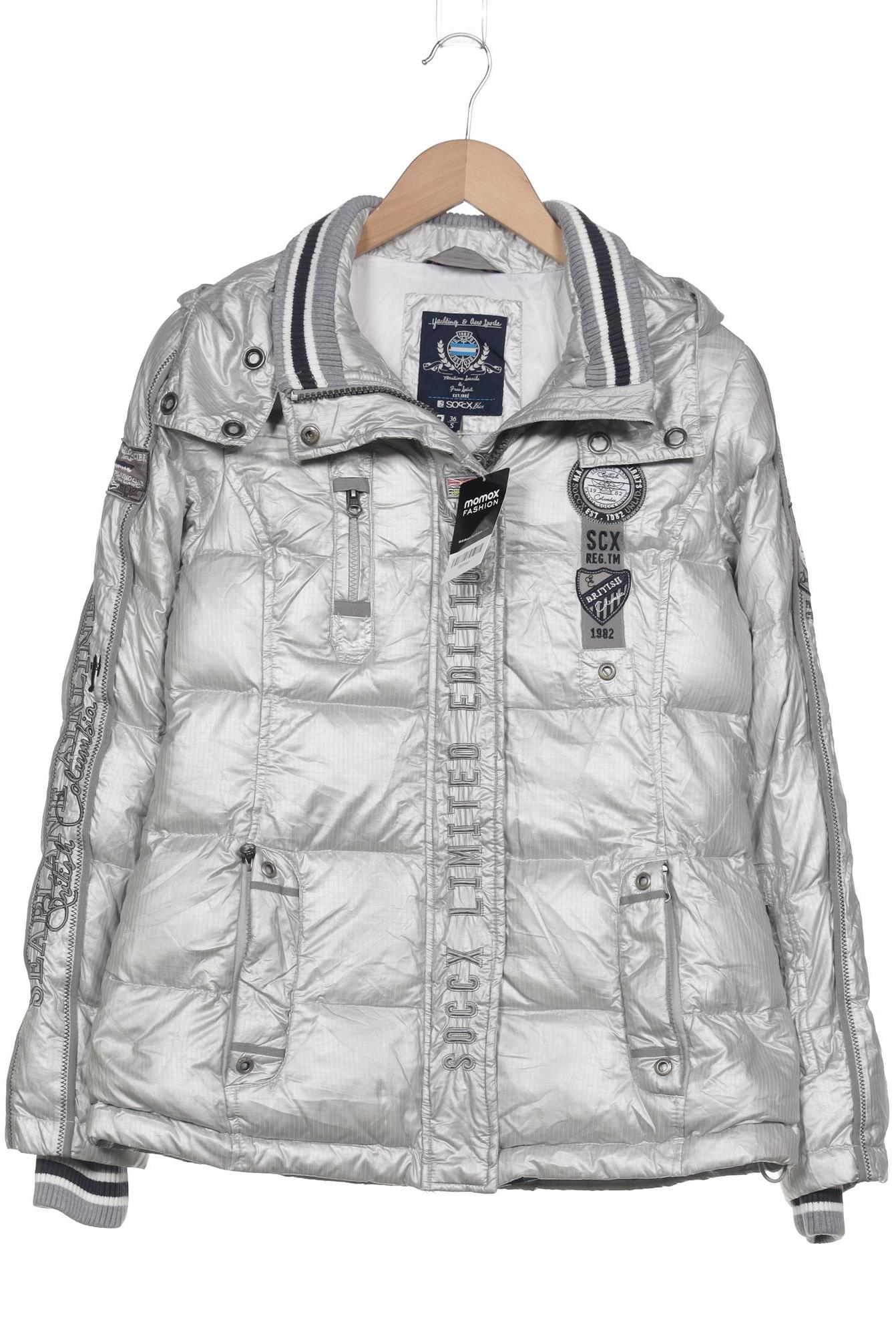 

Soccx Damen Jacke, silber, Gr. 36