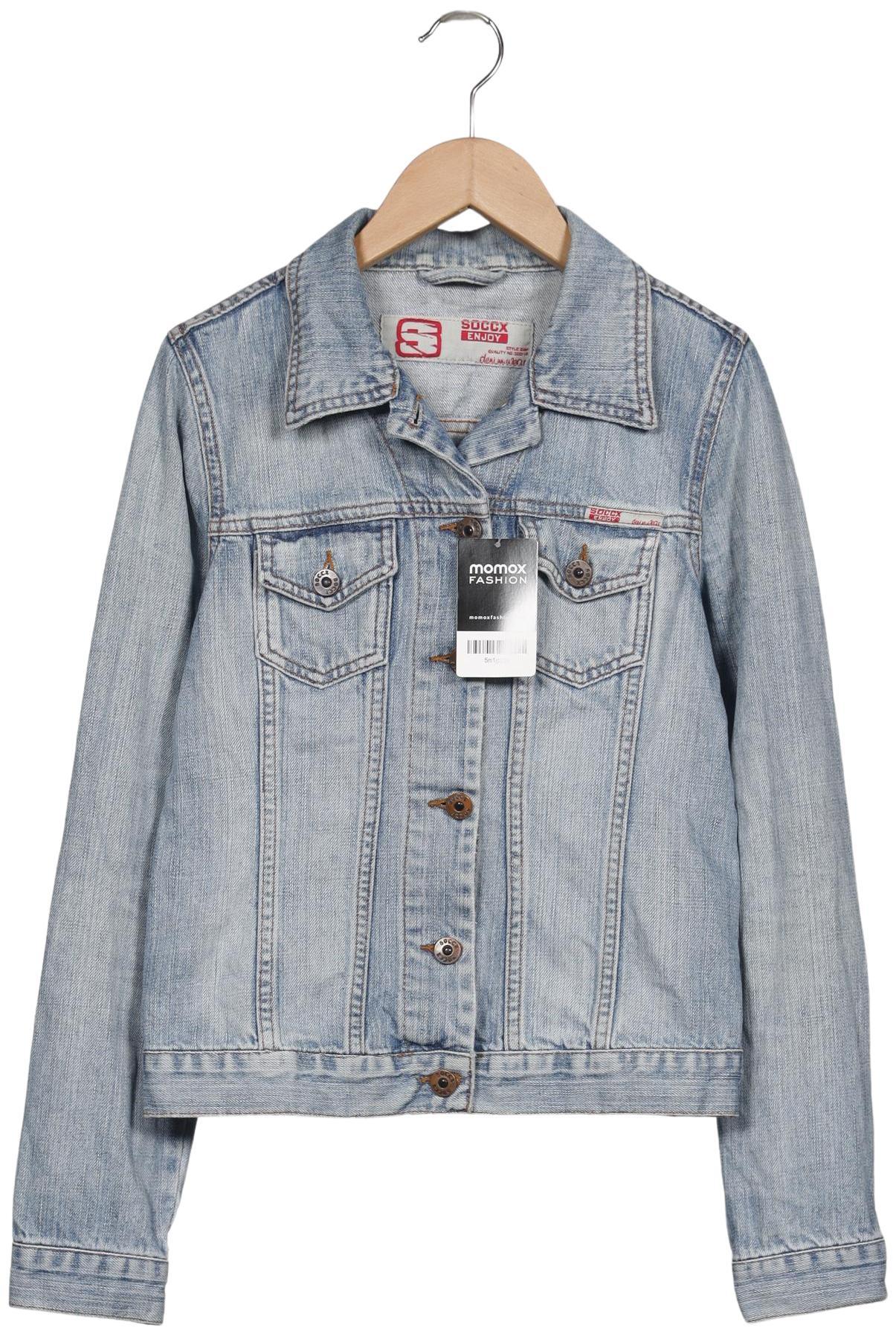 

Soccx Damen Jacke, hellblau, Gr. 36