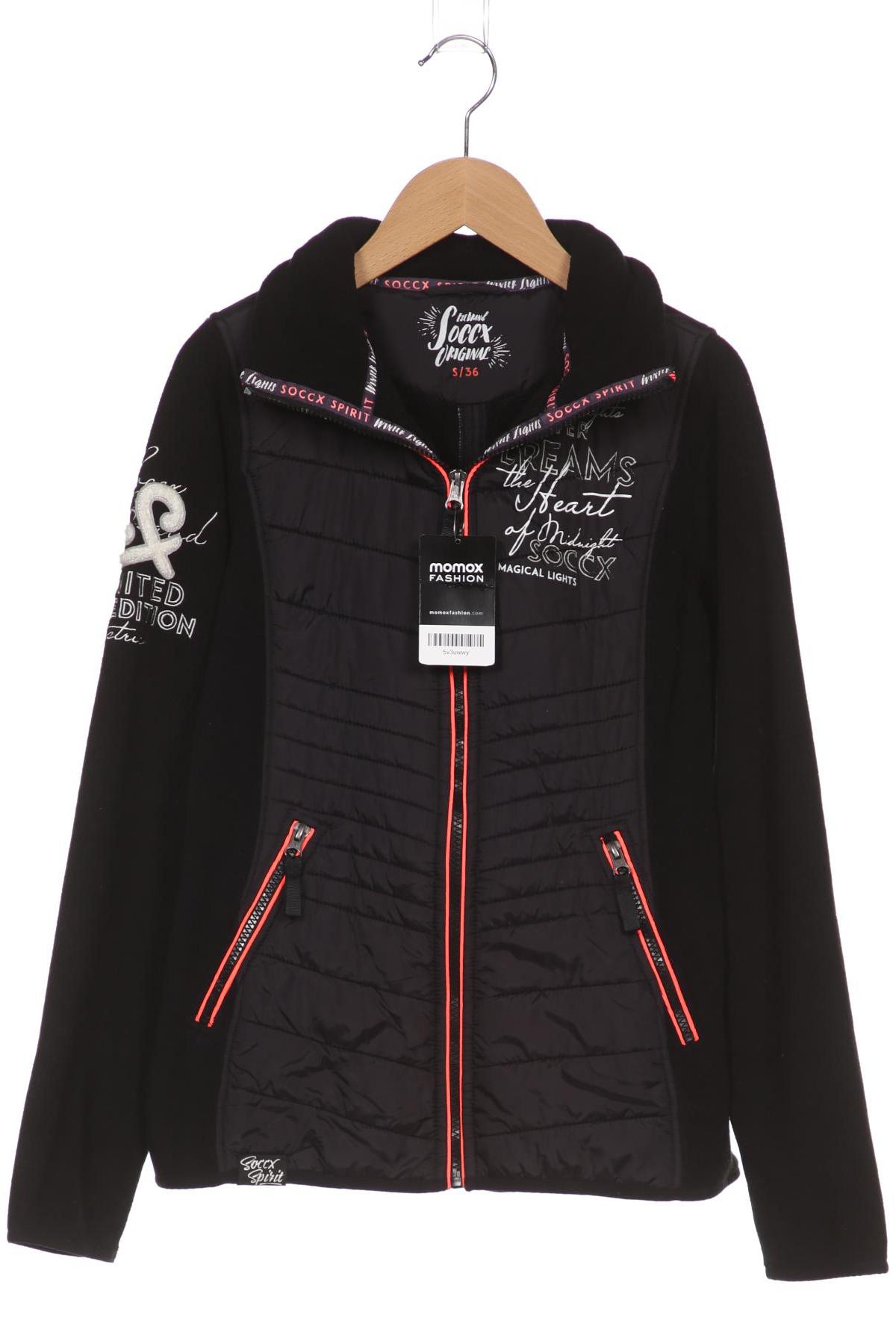 

Soccx Damen Jacke, schwarz, Gr. 36