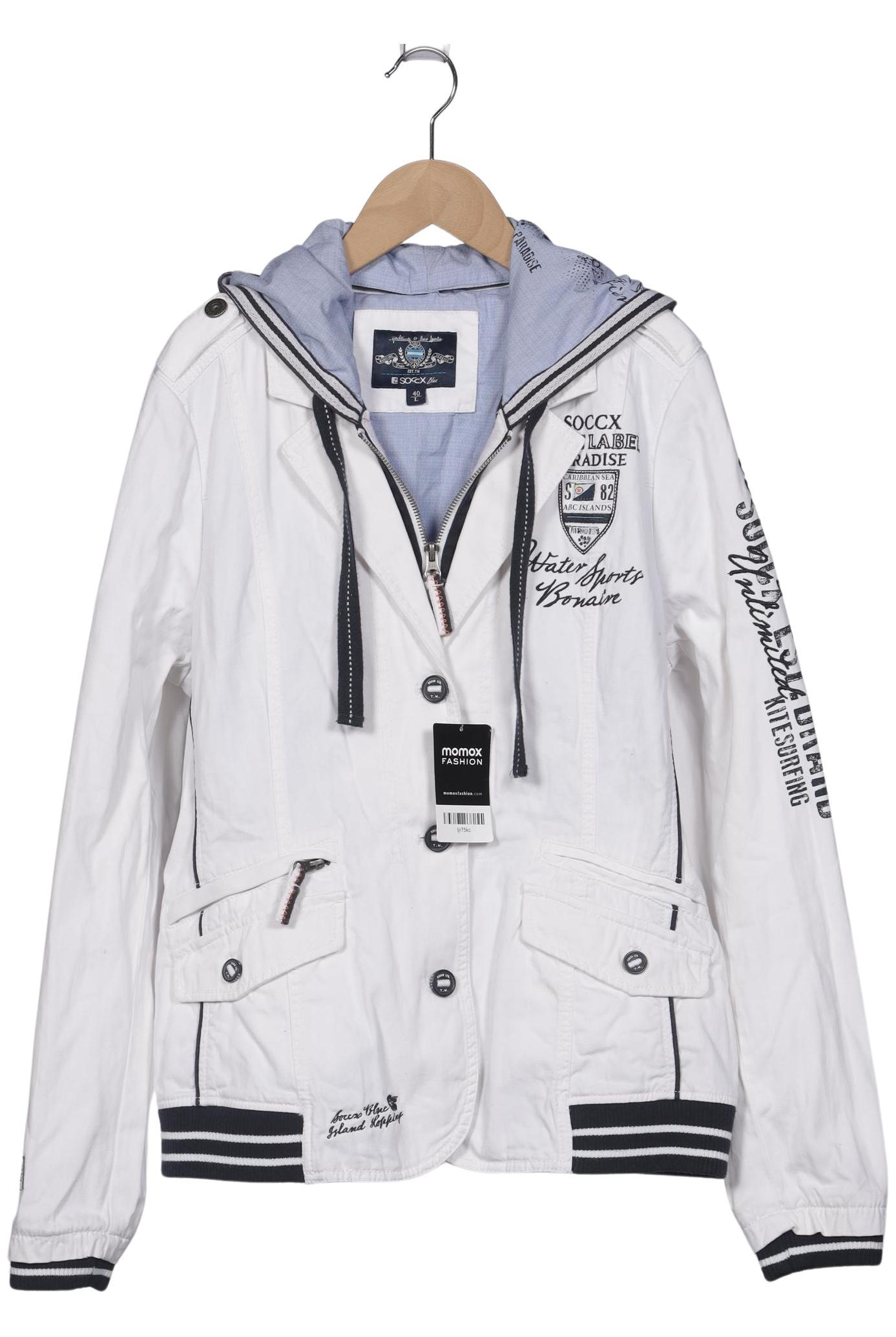 

Soccx Damen Jacke, weiß, Gr. 40