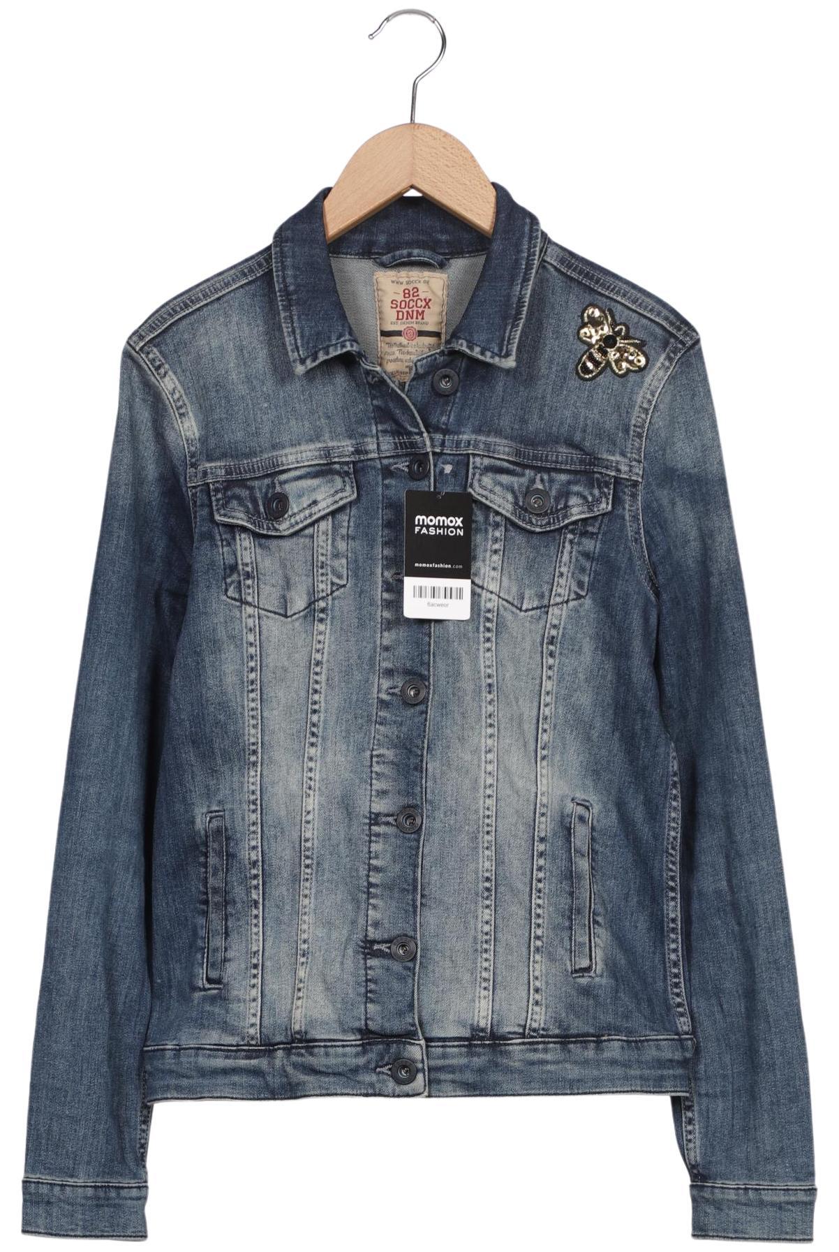 

Soccx Damen Jacke, blau, Gr. 36