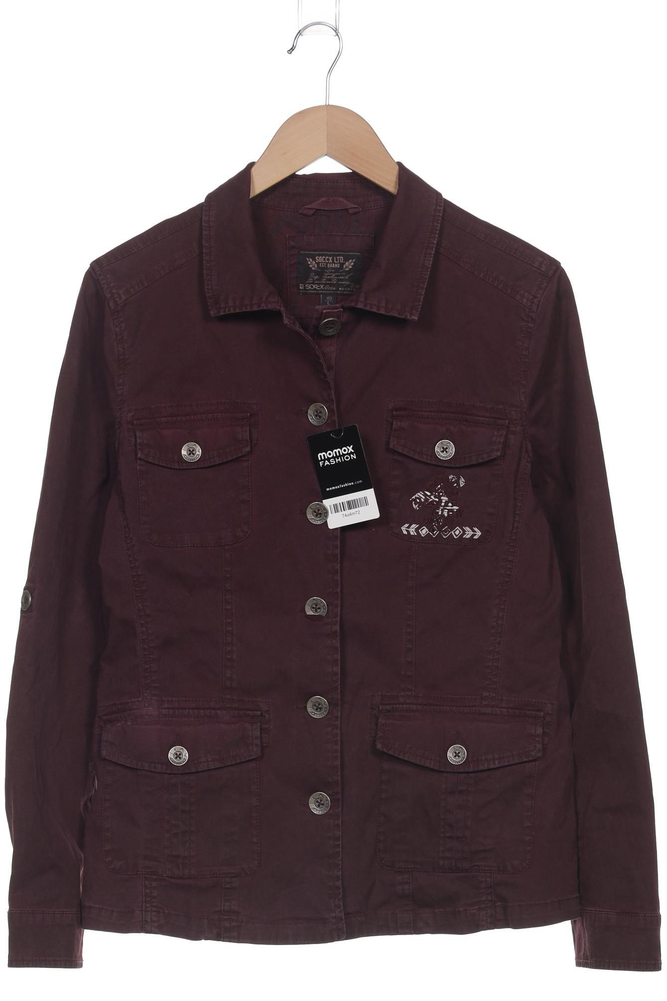 

Soccx Damen Jacke, bordeaux, Gr. 40