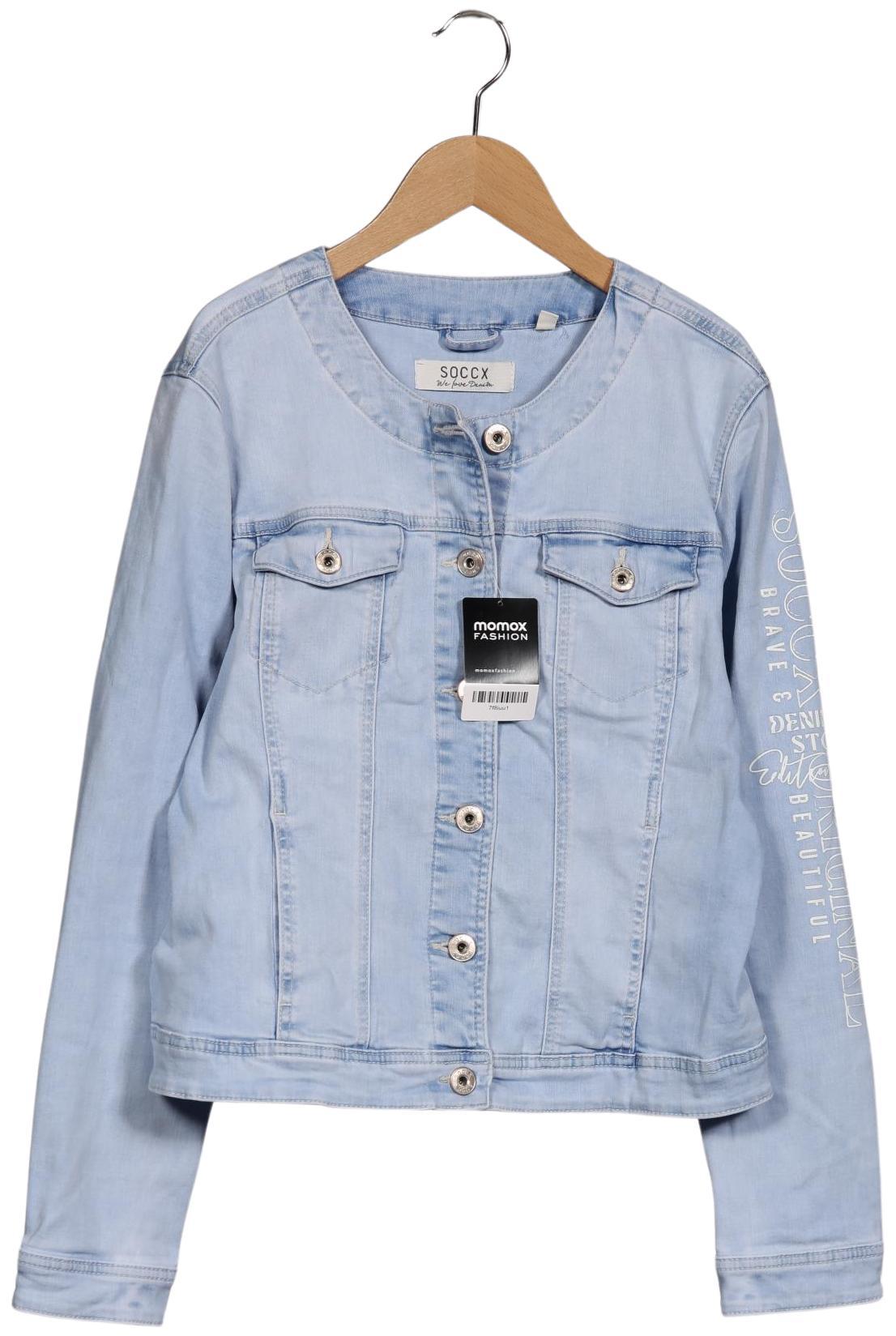 

Soccx Damen Jacke, hellblau, Gr. 40