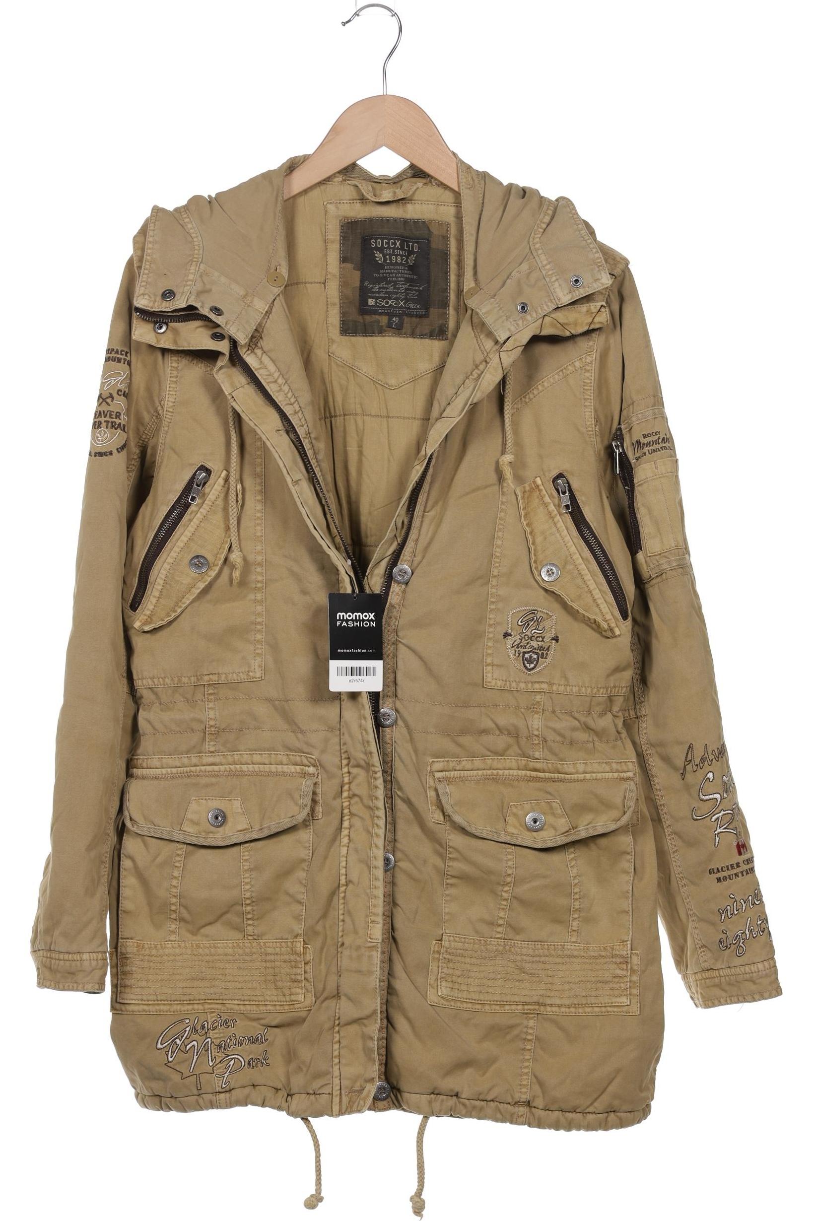 

Soccx Damen Jacke, braun, Gr. 40