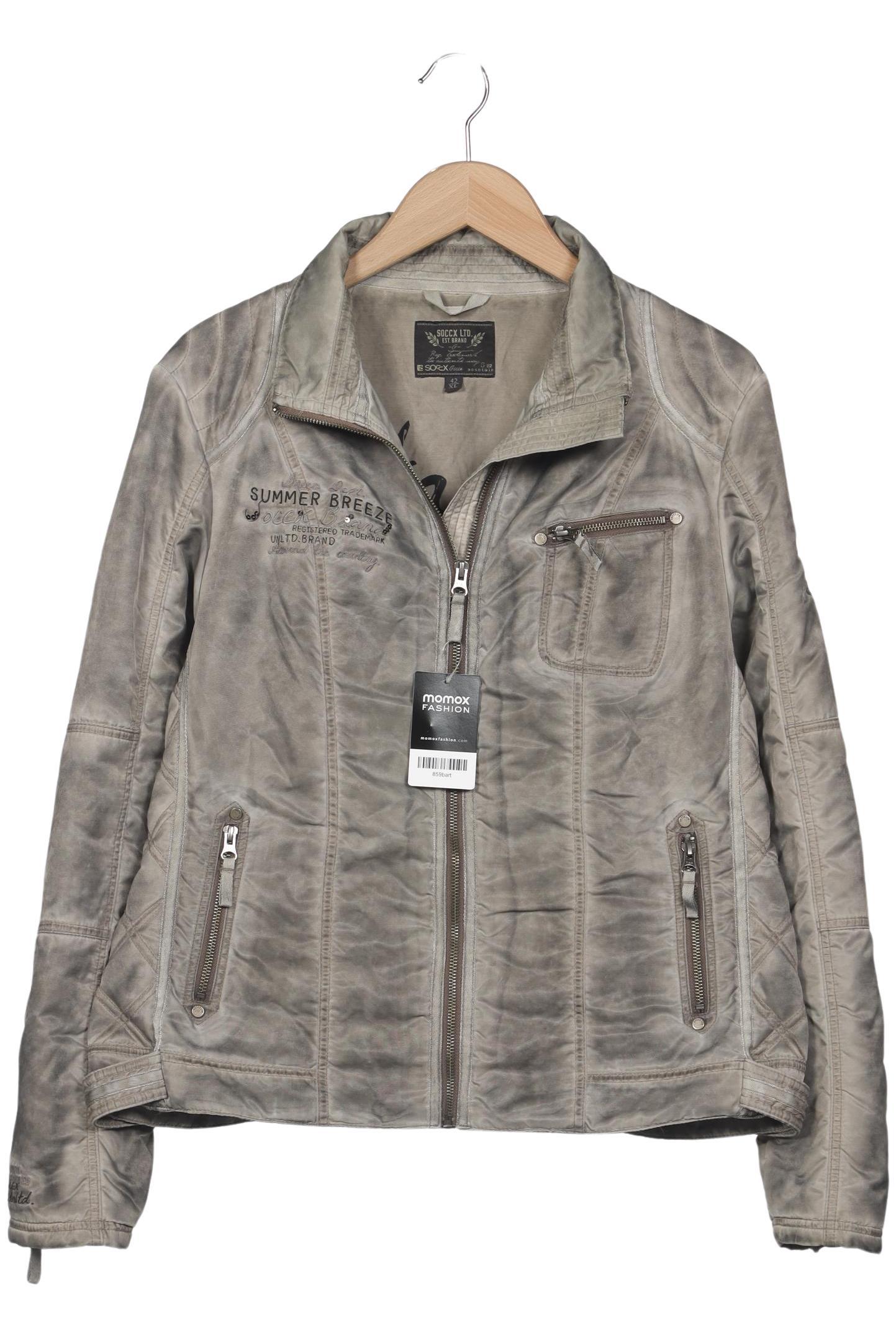 

Soccx Damen Jacke, grau, Gr. 42