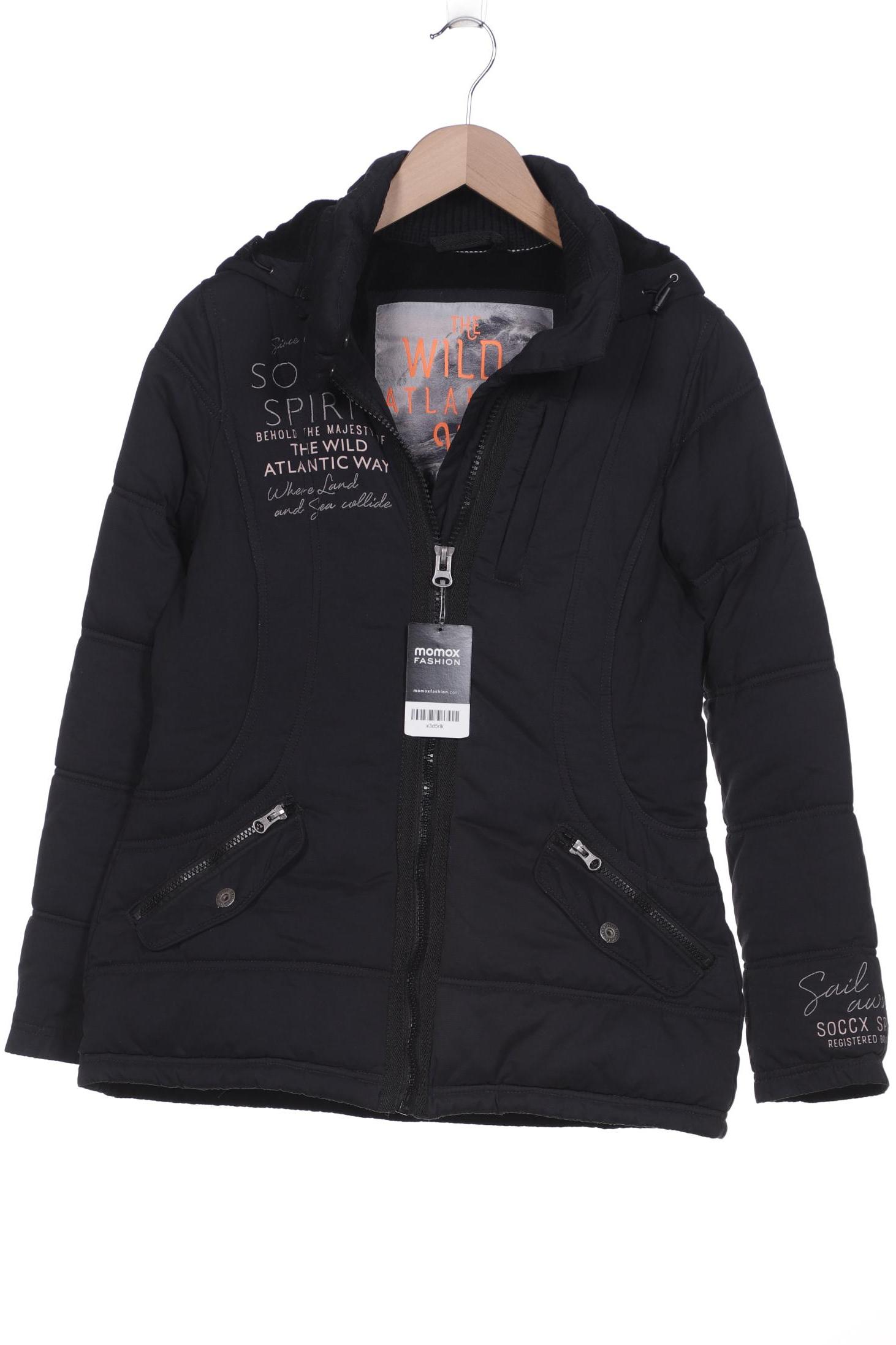 

Soccx Damen Jacke, schwarz, Gr. 36