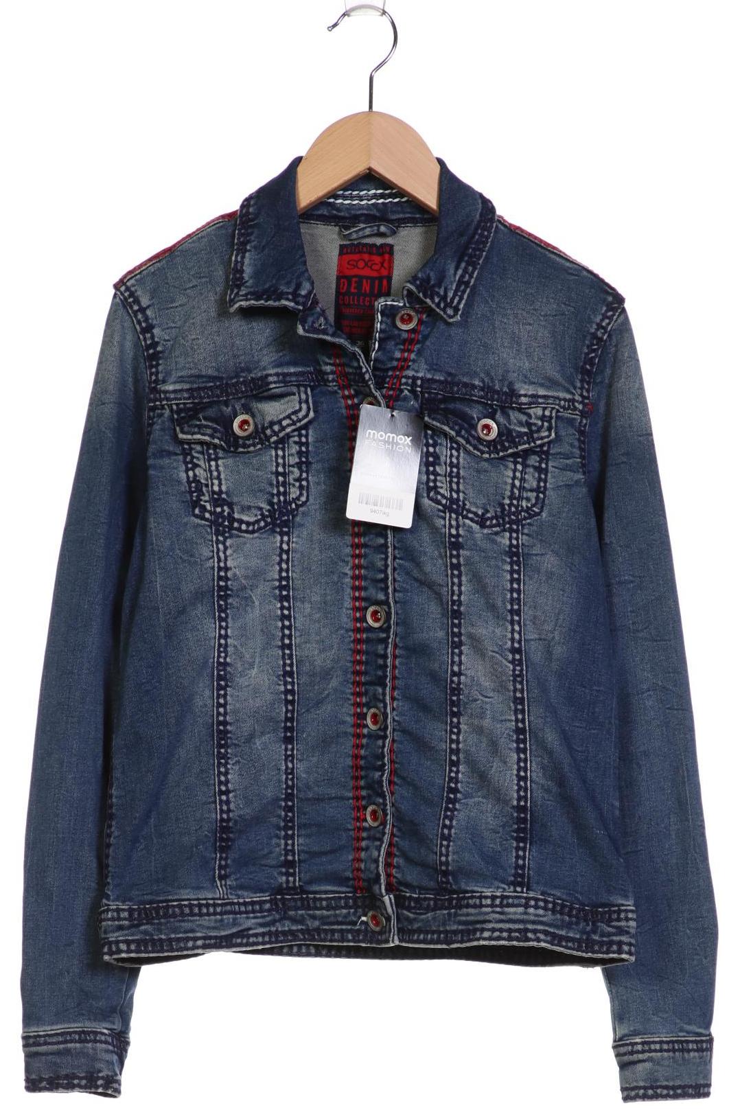 

Soccx Damen Jacke, blau, Gr. 36