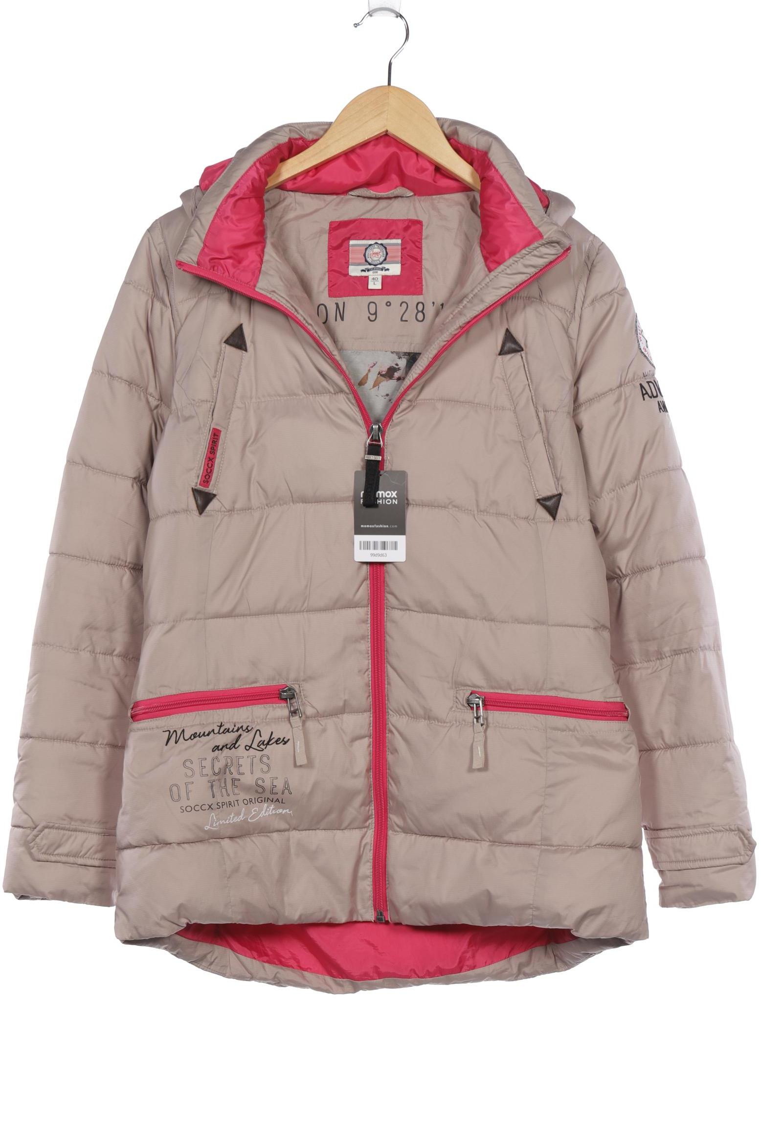 

Soccx Damen Jacke, beige, Gr. 40