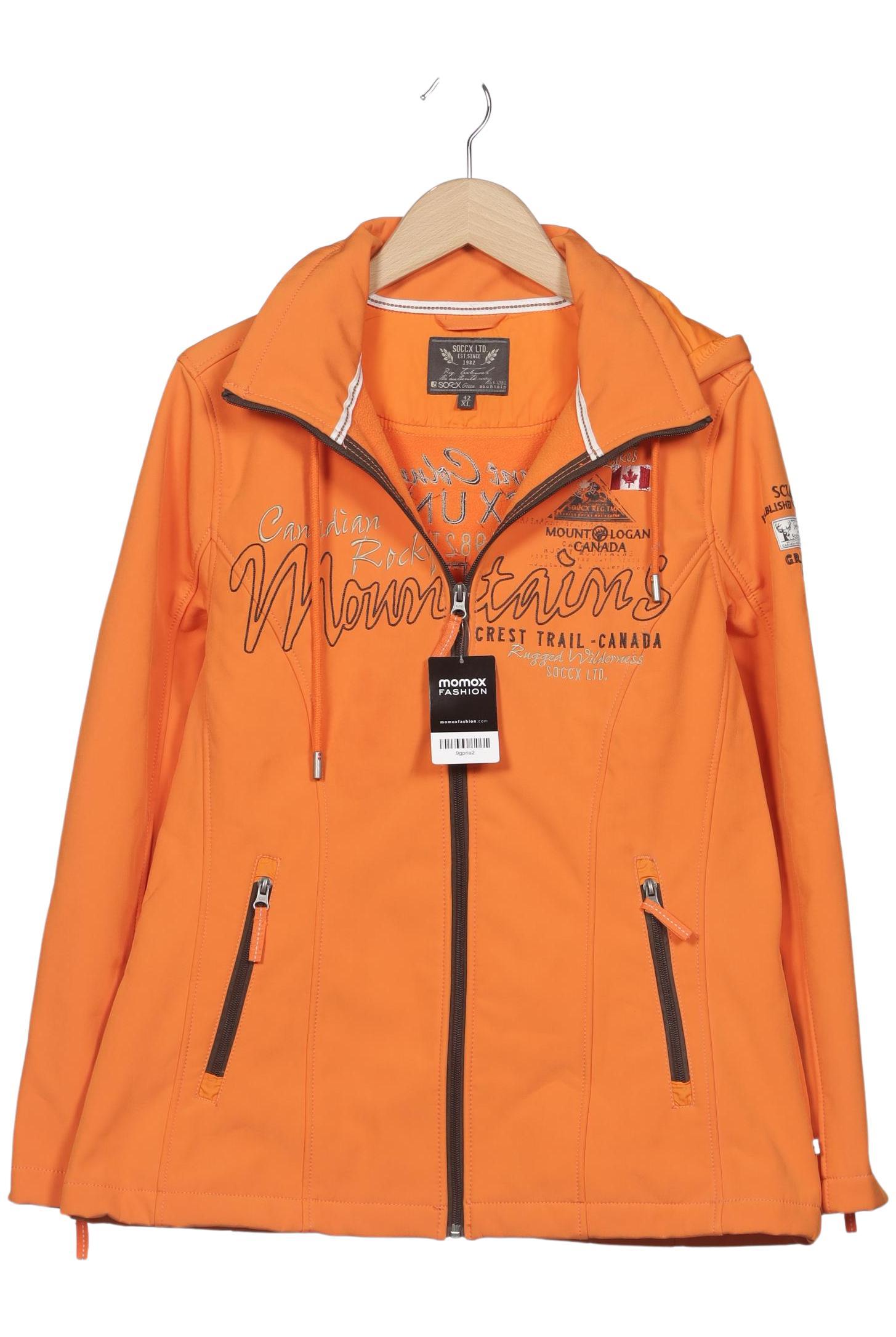 

Soccx Damen Jacke, orange, Gr. 42