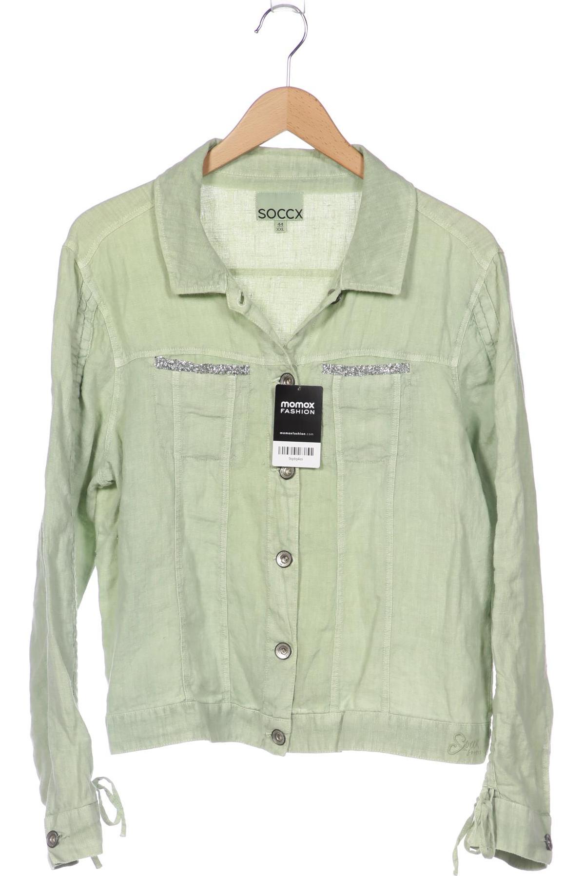 

SOCCX Damen Jacke, hellgrün