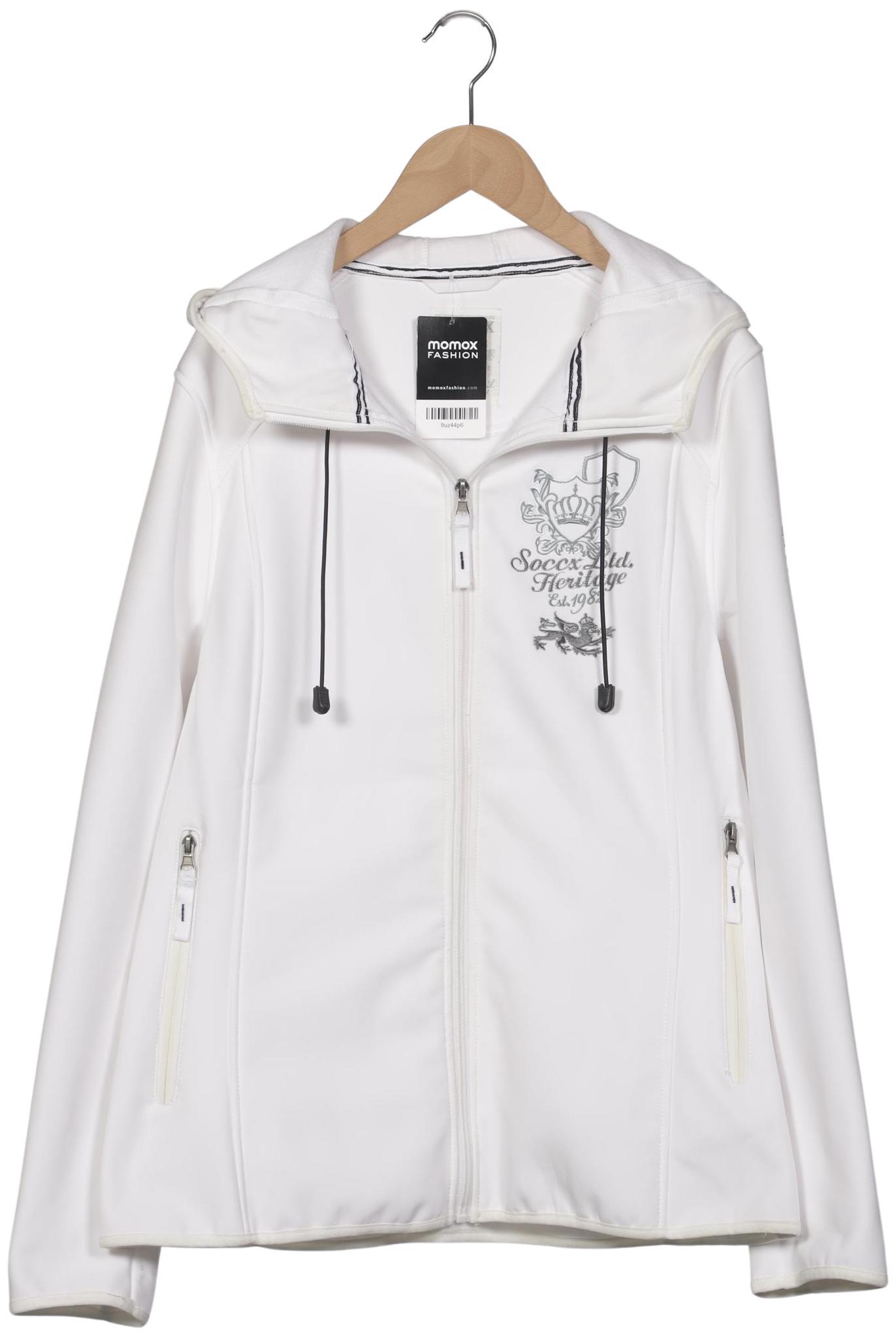 

Soccx Damen Jacke, weiß, Gr. 46