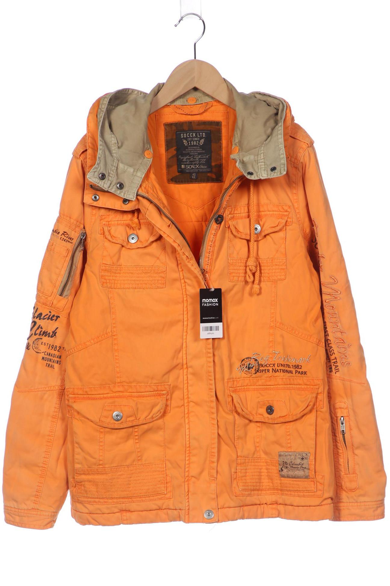 

SOCCX Damen Jacke, orange