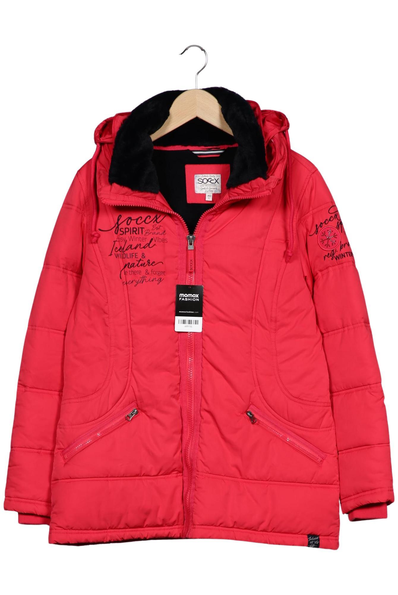 

Soccx Damen Jacke, rot, Gr. 40