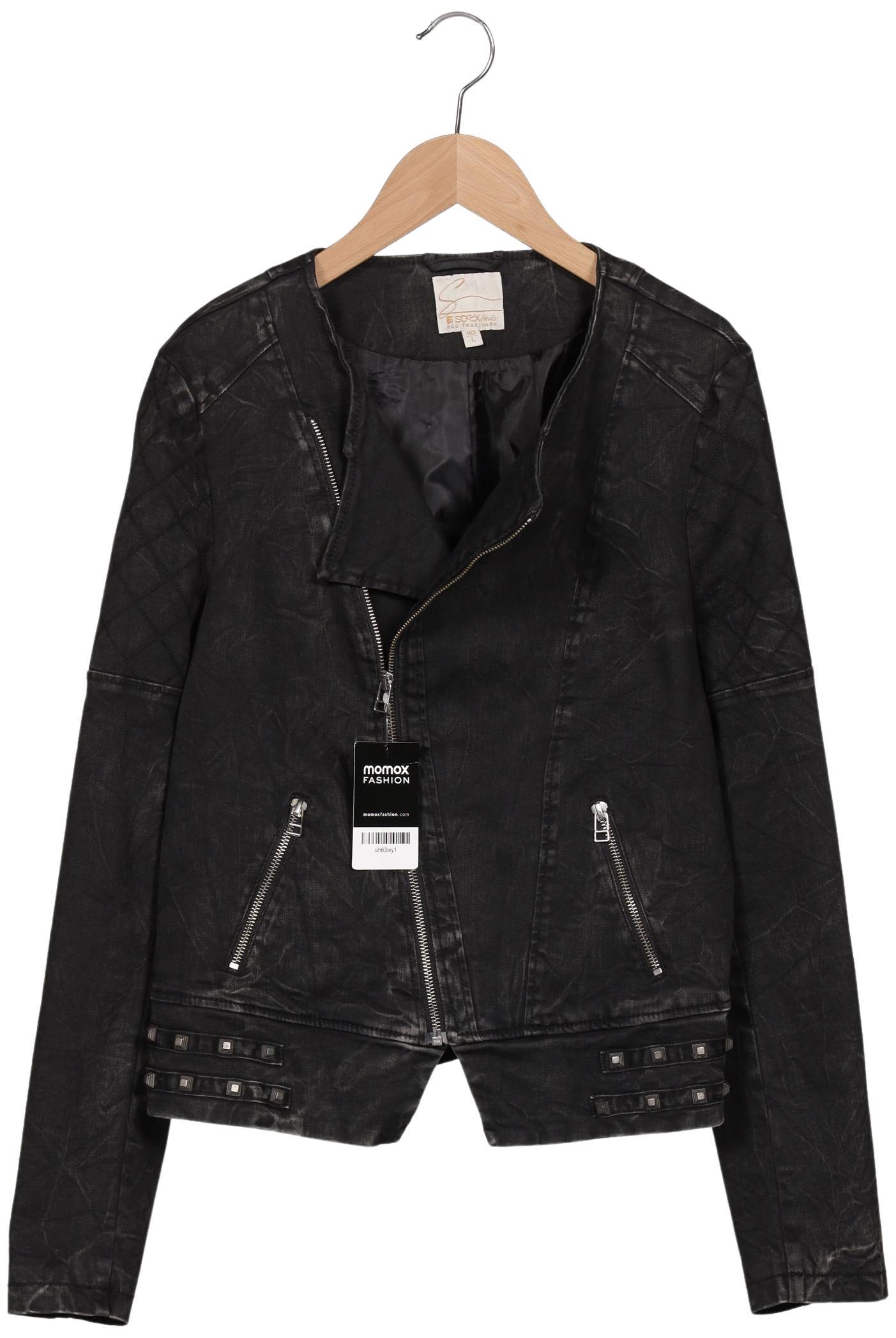 

Soccx Damen Jacke, schwarz, Gr. 40