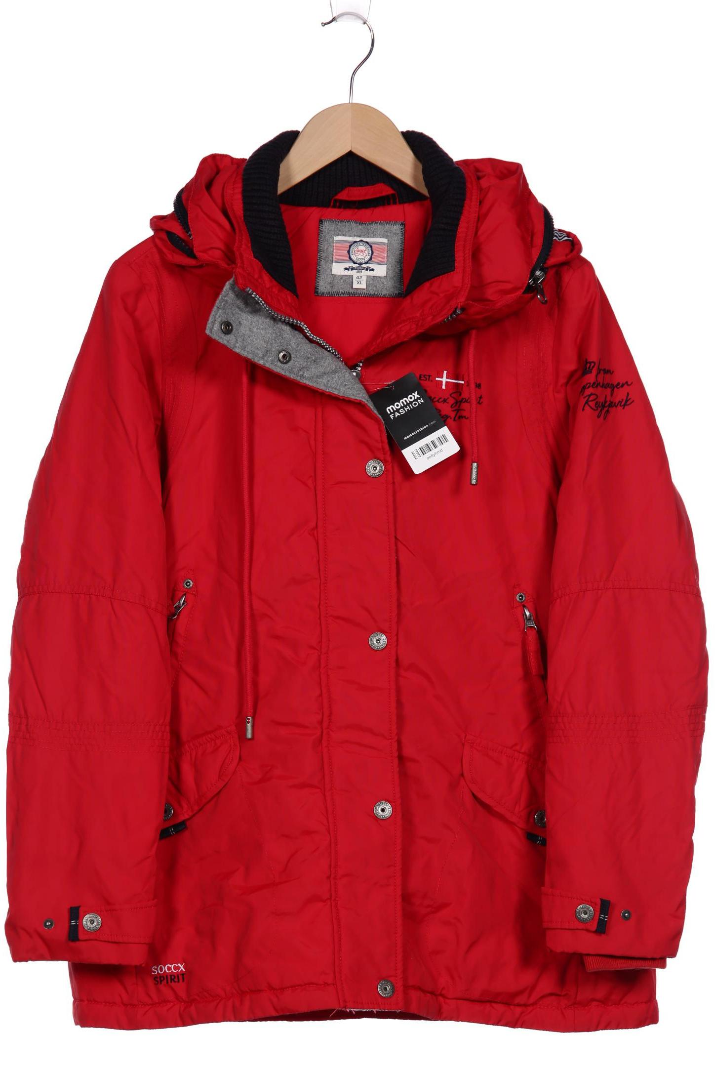 

SOCCX Damen Jacke, rot