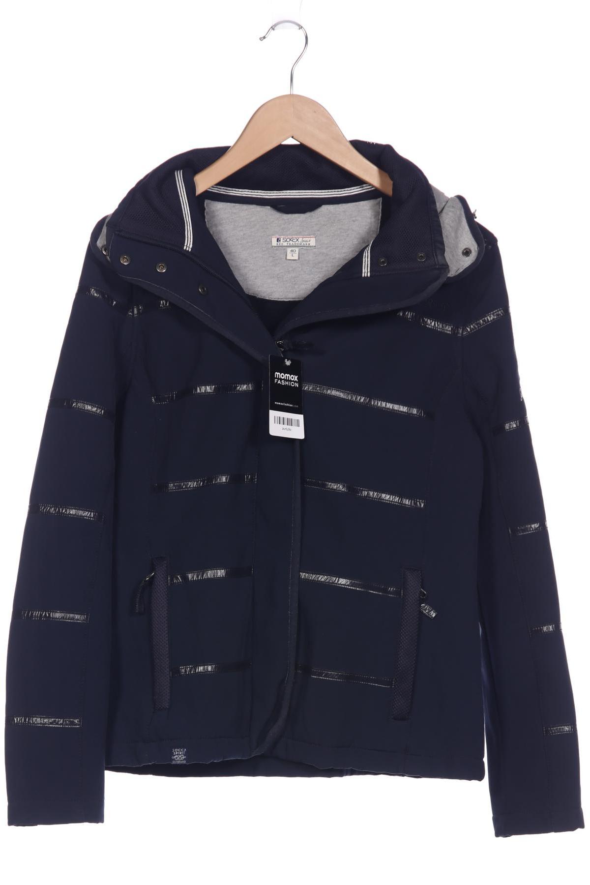 

Soccx Damen Jacke, marineblau, Gr. 40