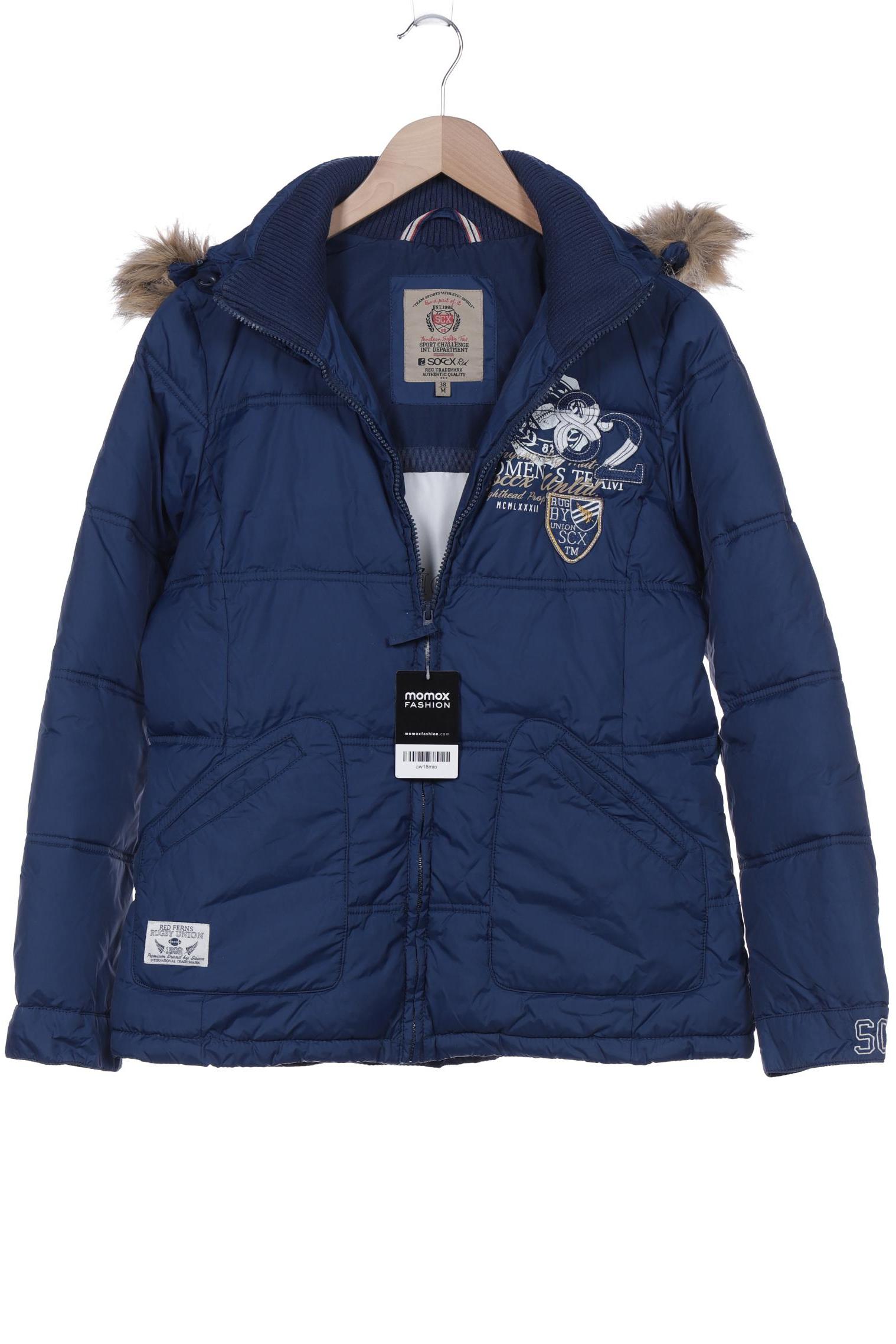 

Soccx Damen Jacke, blau, Gr. 38