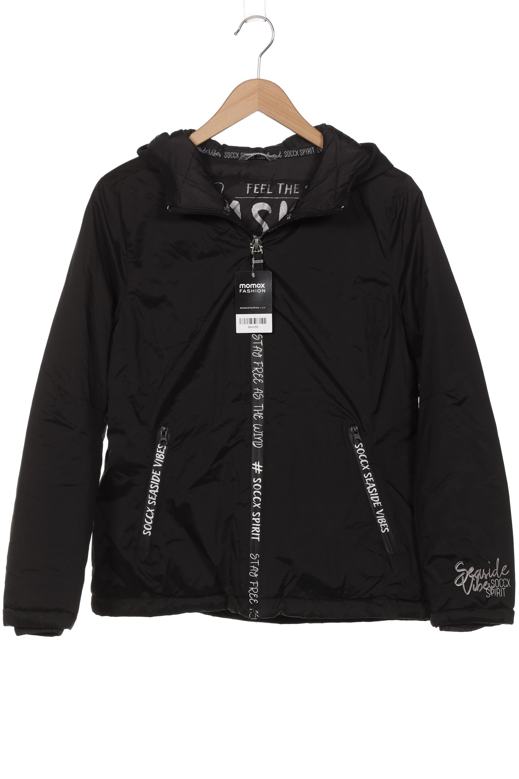

Soccx Damen Jacke, schwarz, Gr. 38