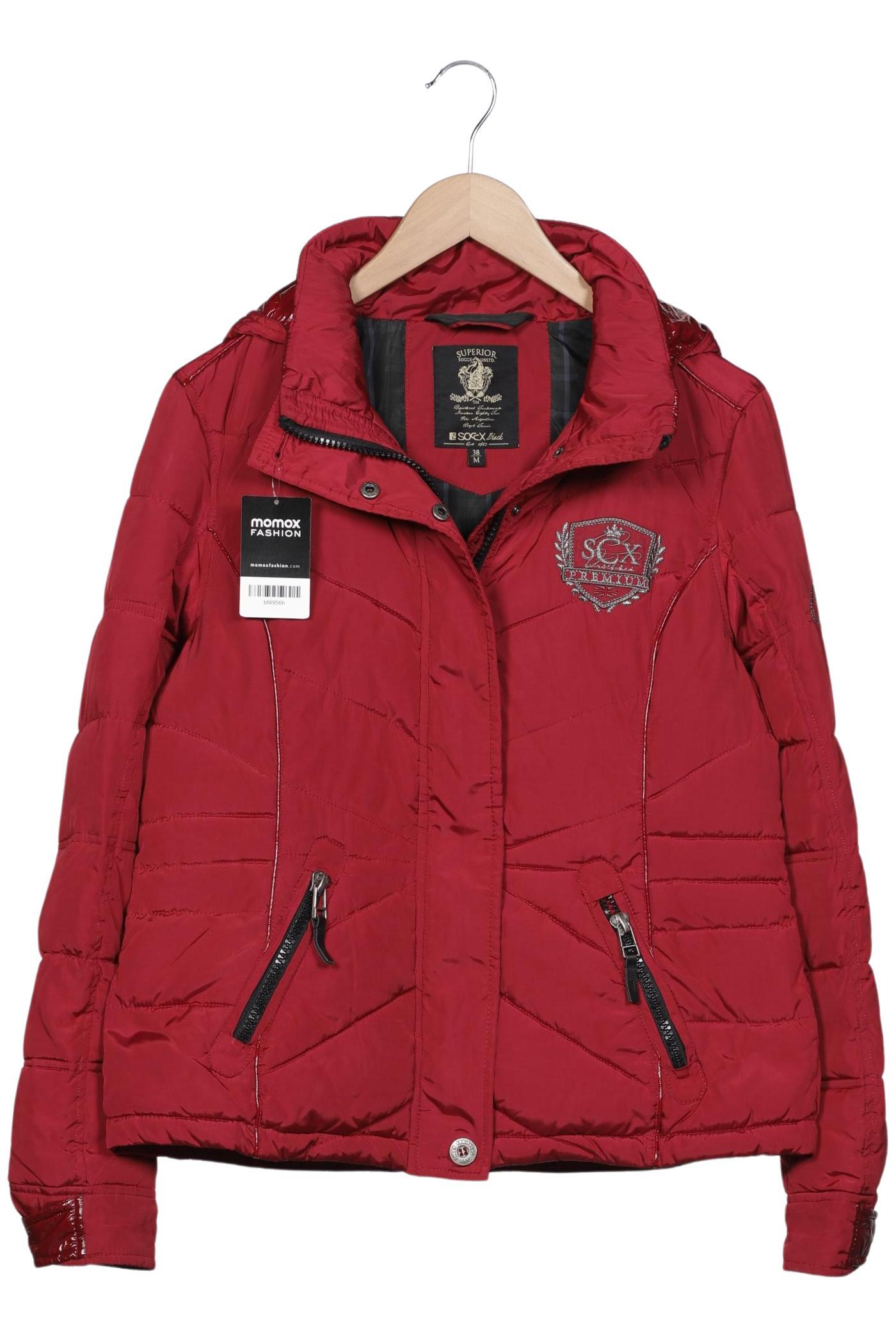 

Soccx Damen Jacke, bordeaux, Gr. 38