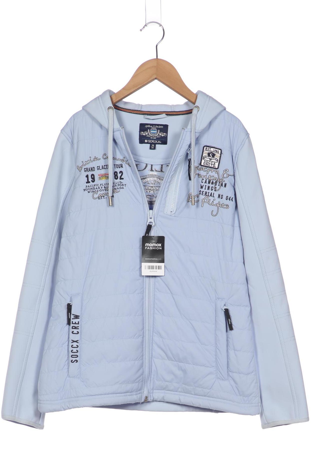

Soccx Damen Jacke, hellblau, Gr. 38