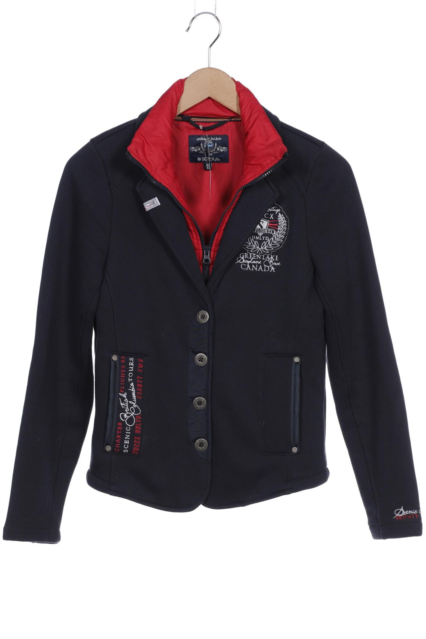 

Soccx Damen Jacke, marineblau, Gr. 36