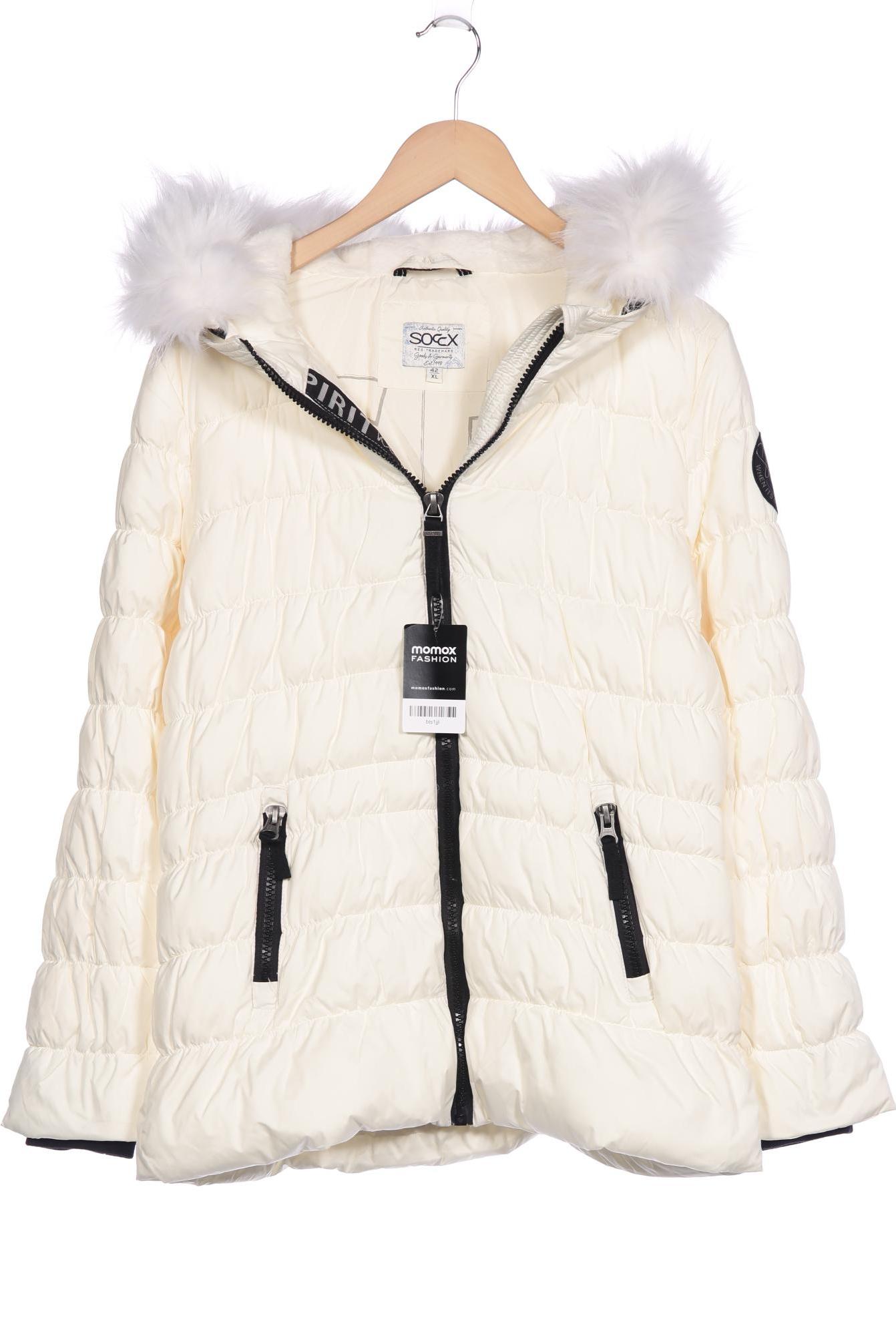 

SOCCX Damen Jacke, cremeweiß