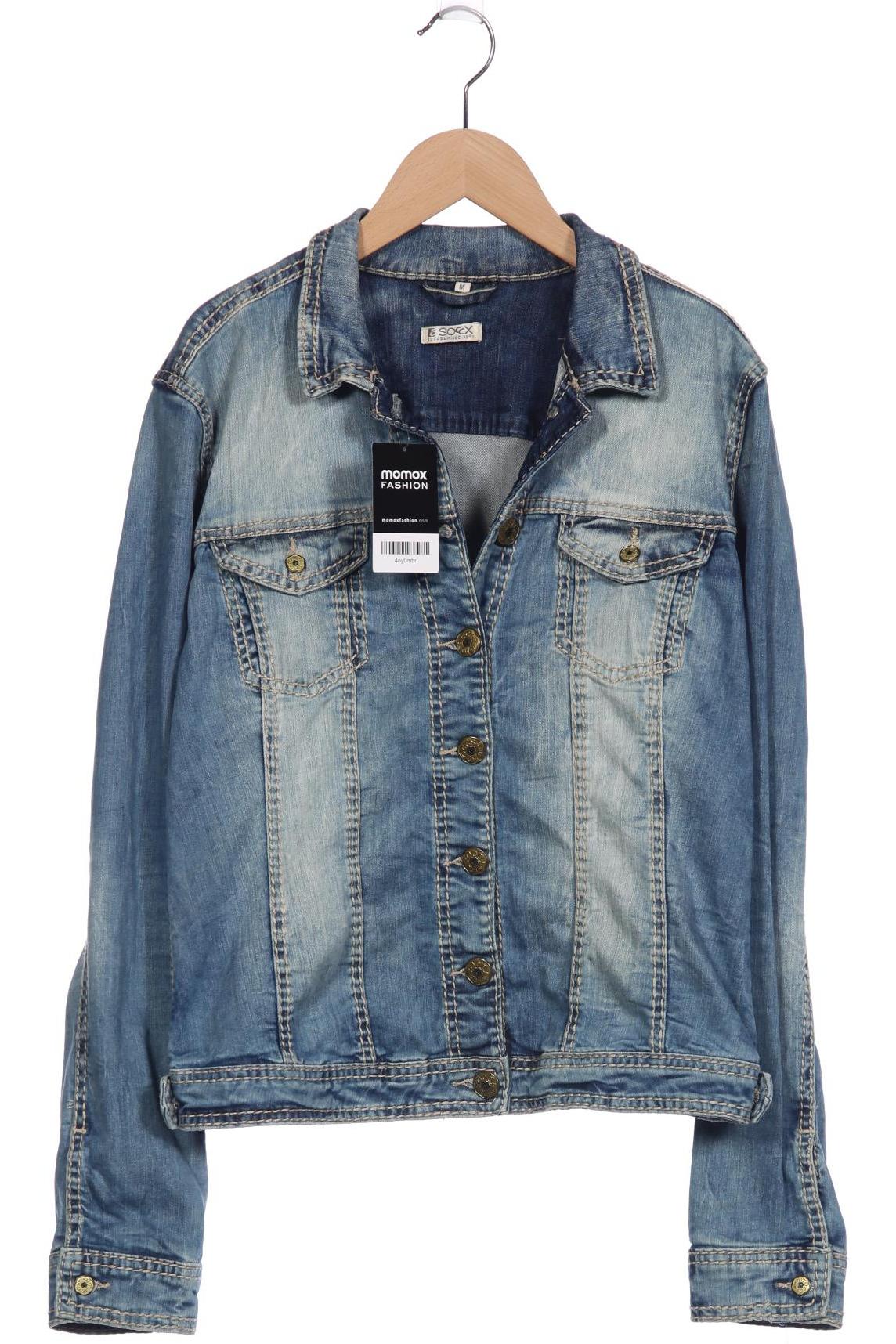 

Soccx Damen Jacke, blau, Gr. 38
