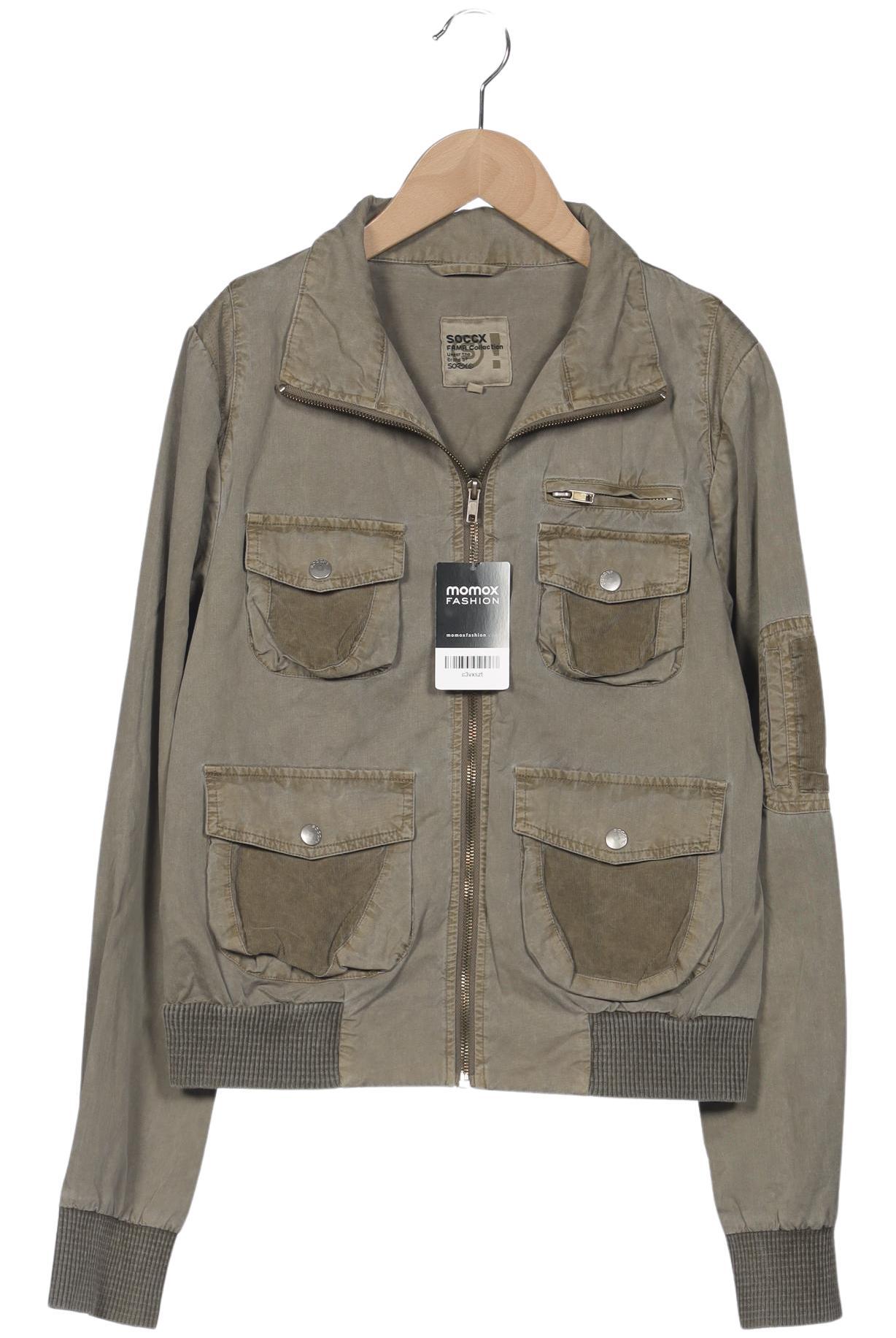 

Soccx Damen Jacke, grün, Gr. 38