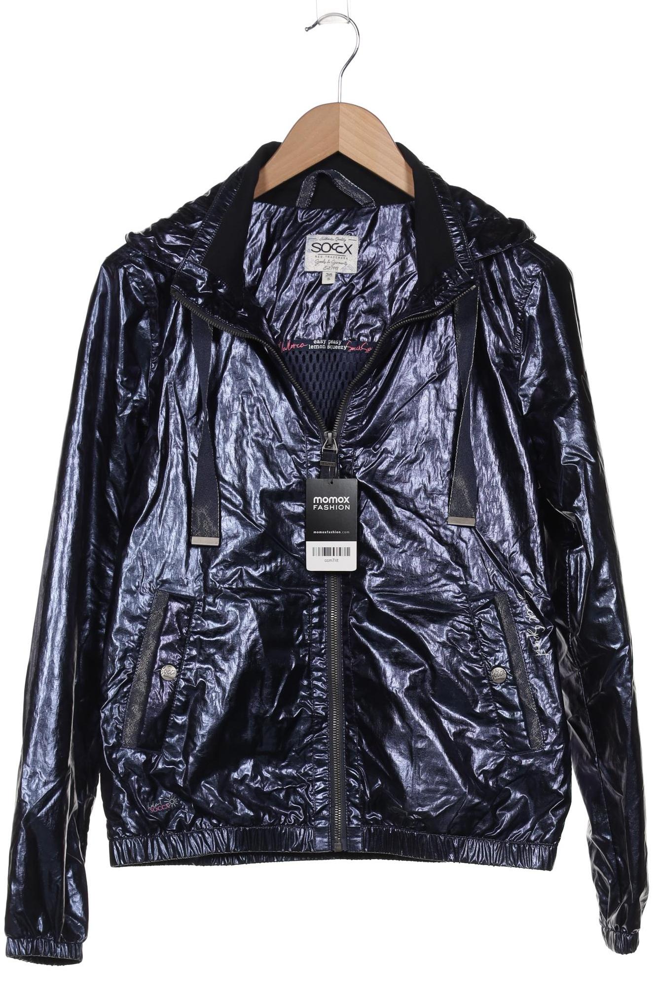 

Soccx Damen Jacke, blau, Gr. 36