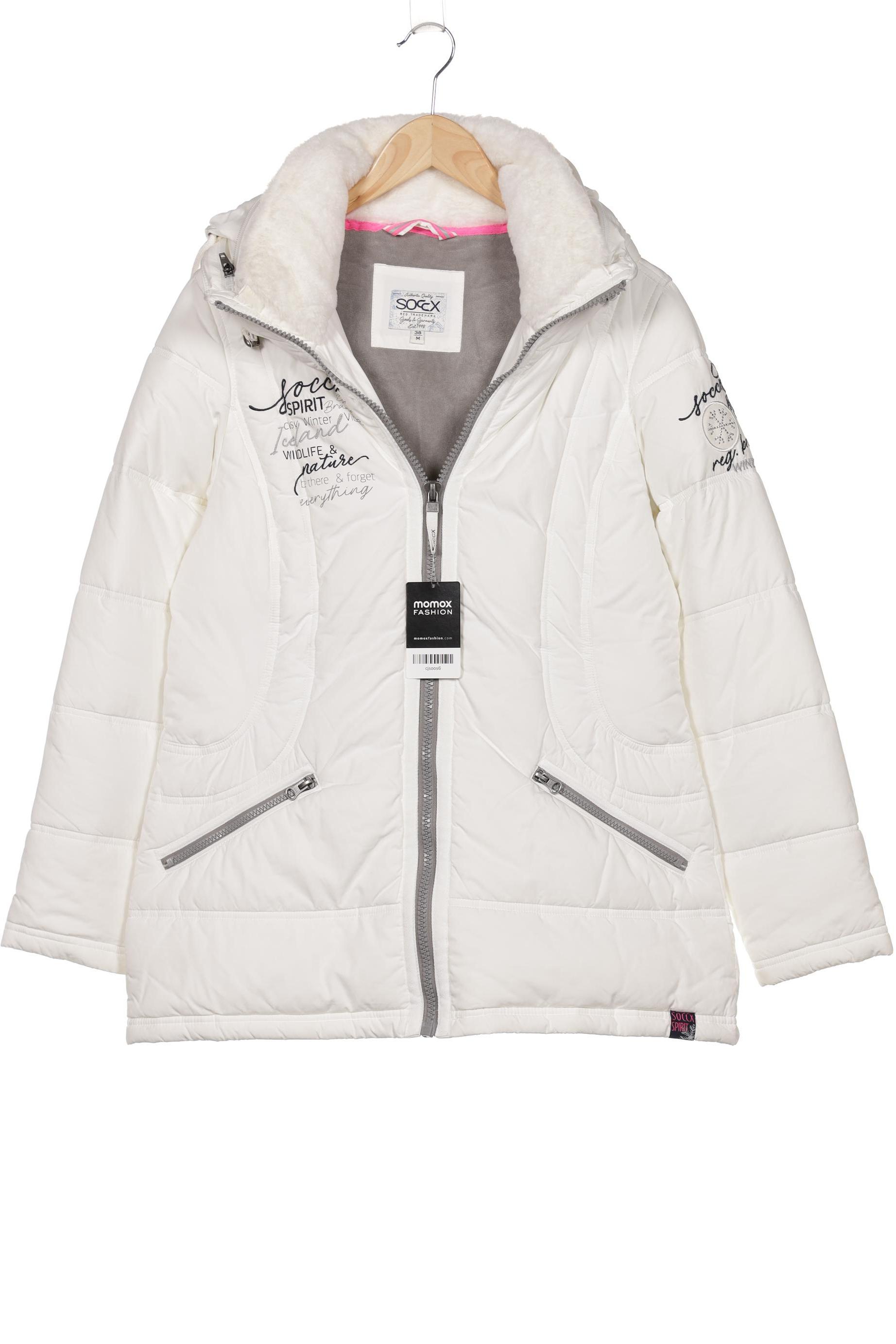 

Soccx Damen Jacke, weiß, Gr. 38