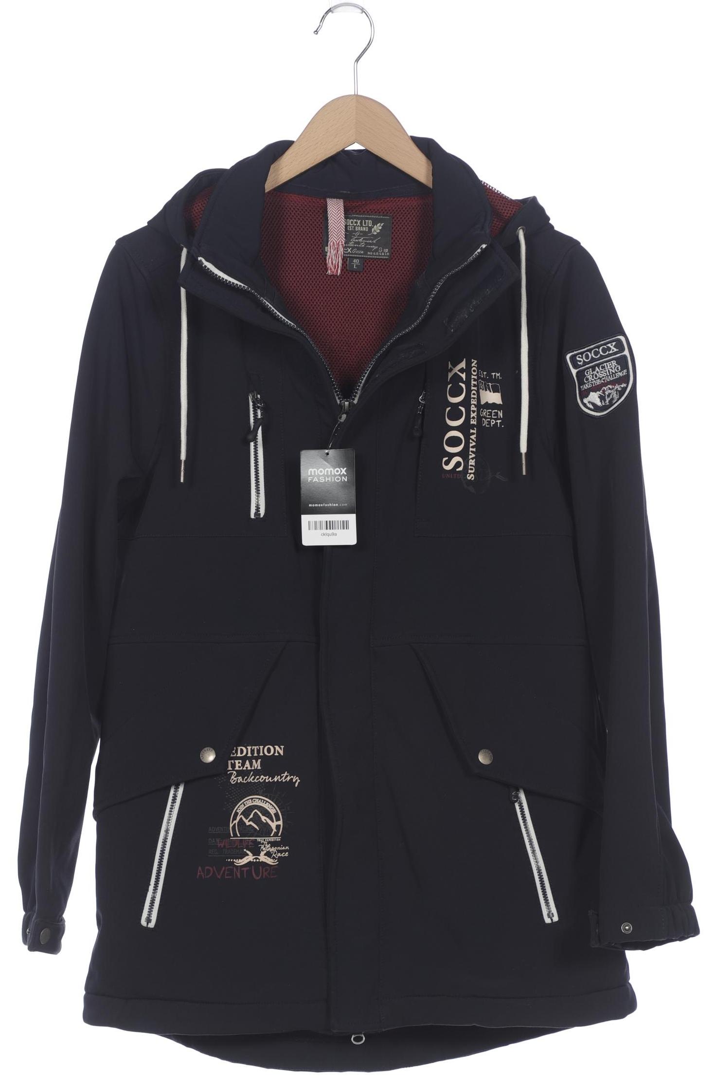 

Soccx Damen Jacke, marineblau, Gr. 42