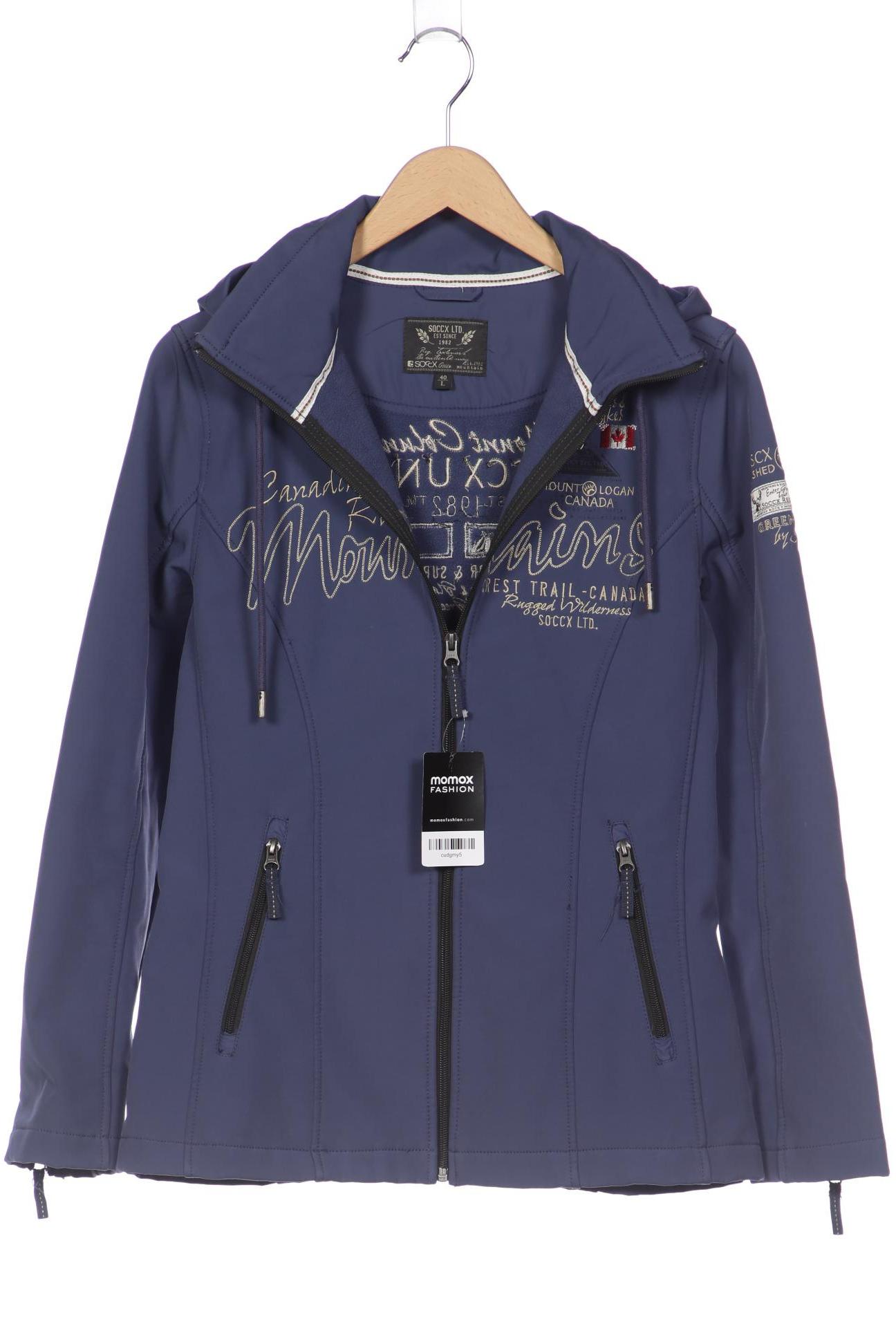 

SOCCX Damen Jacke, blau
