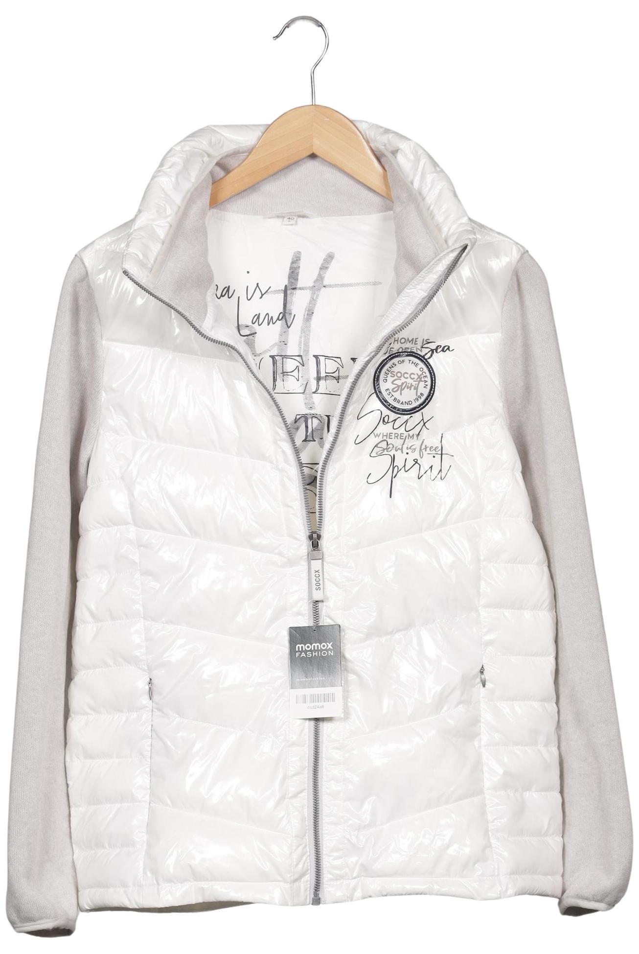 

Soccx Damen Jacke, weiß, Gr. 40