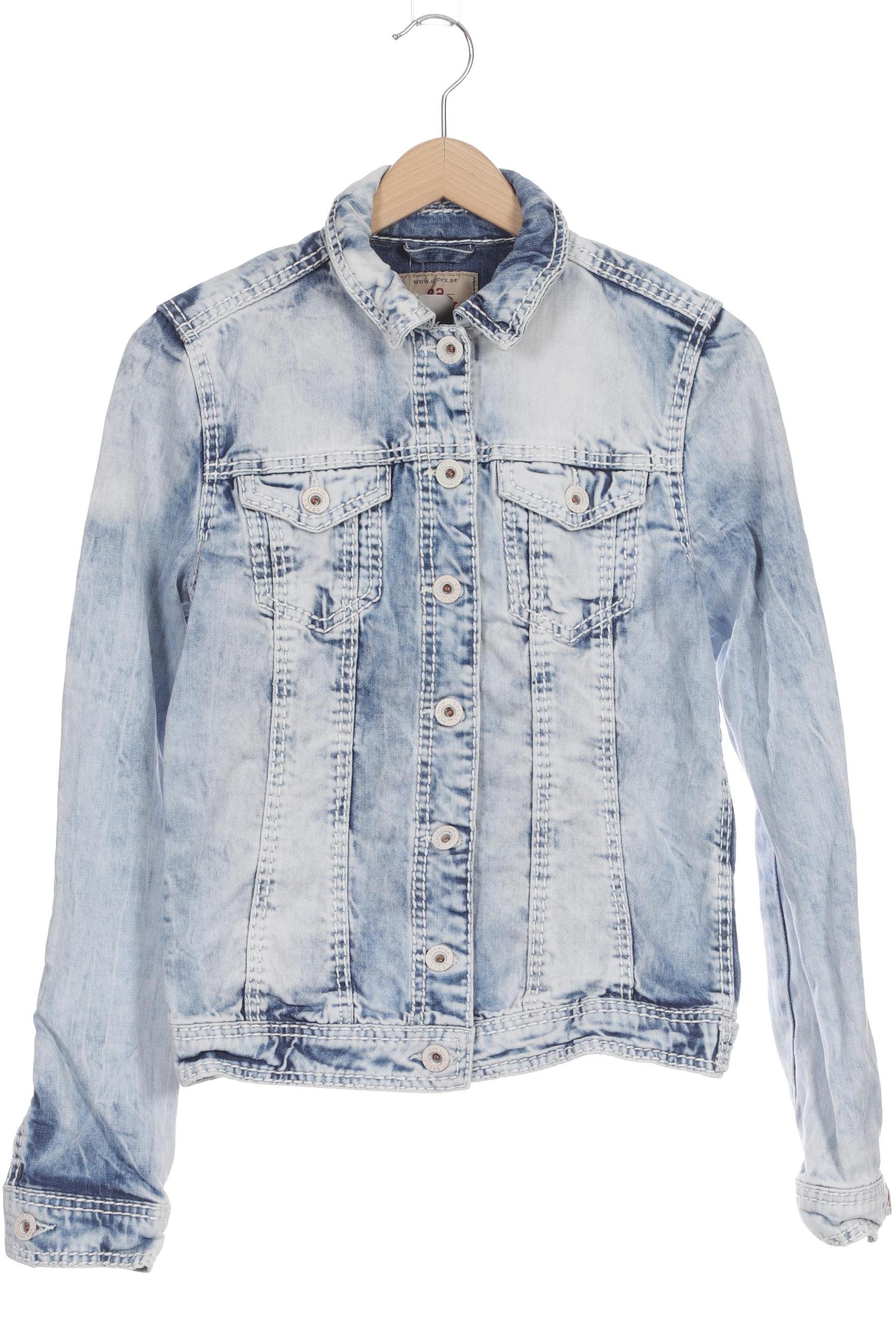 

Soccx Damen Jacke, blau, Gr.