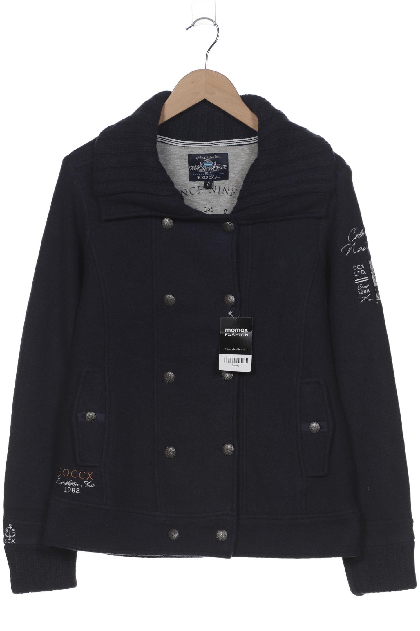 

Soccx Damen Jacke, marineblau, Gr. 40