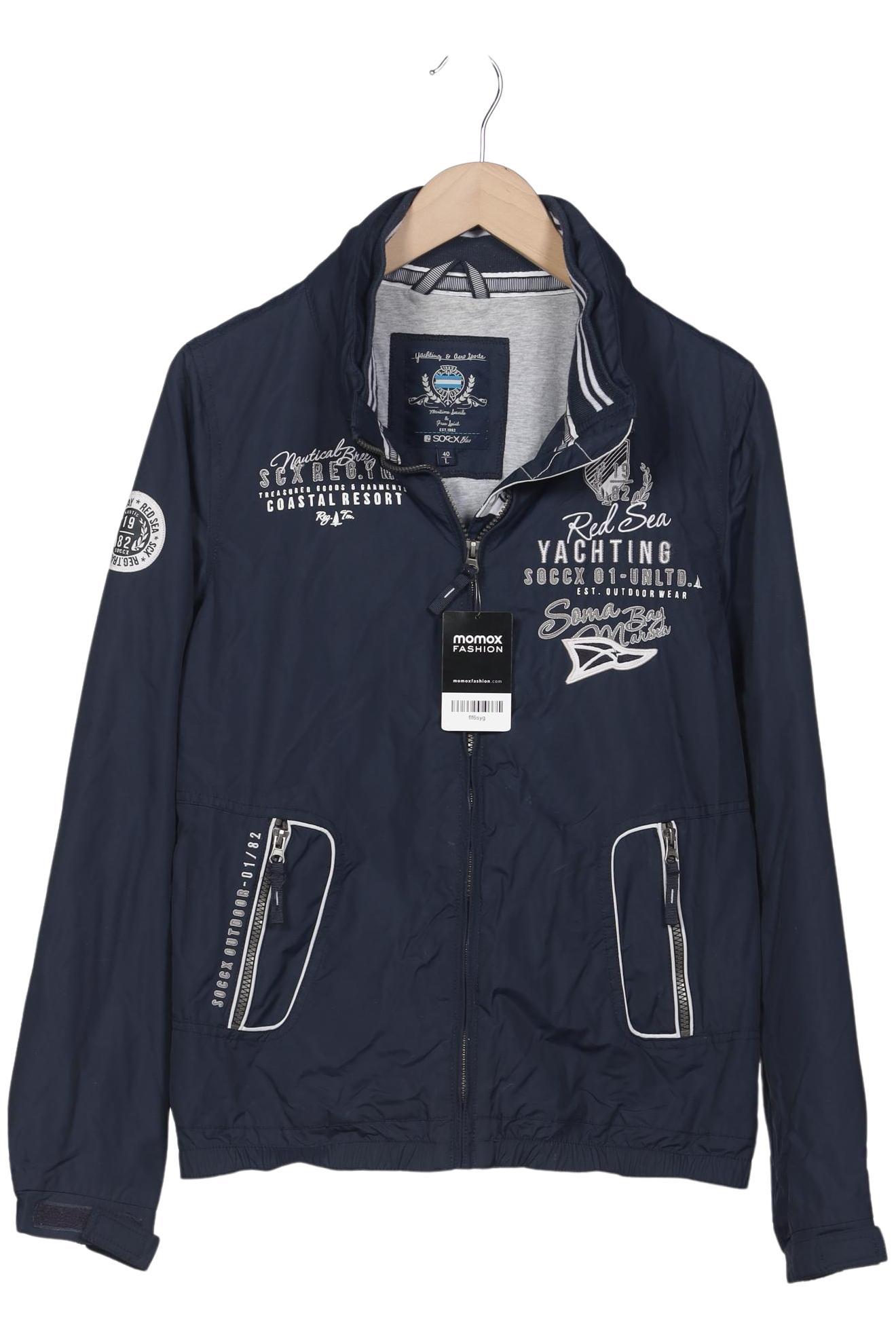 

Soccx Damen Jacke, marineblau, Gr. 40