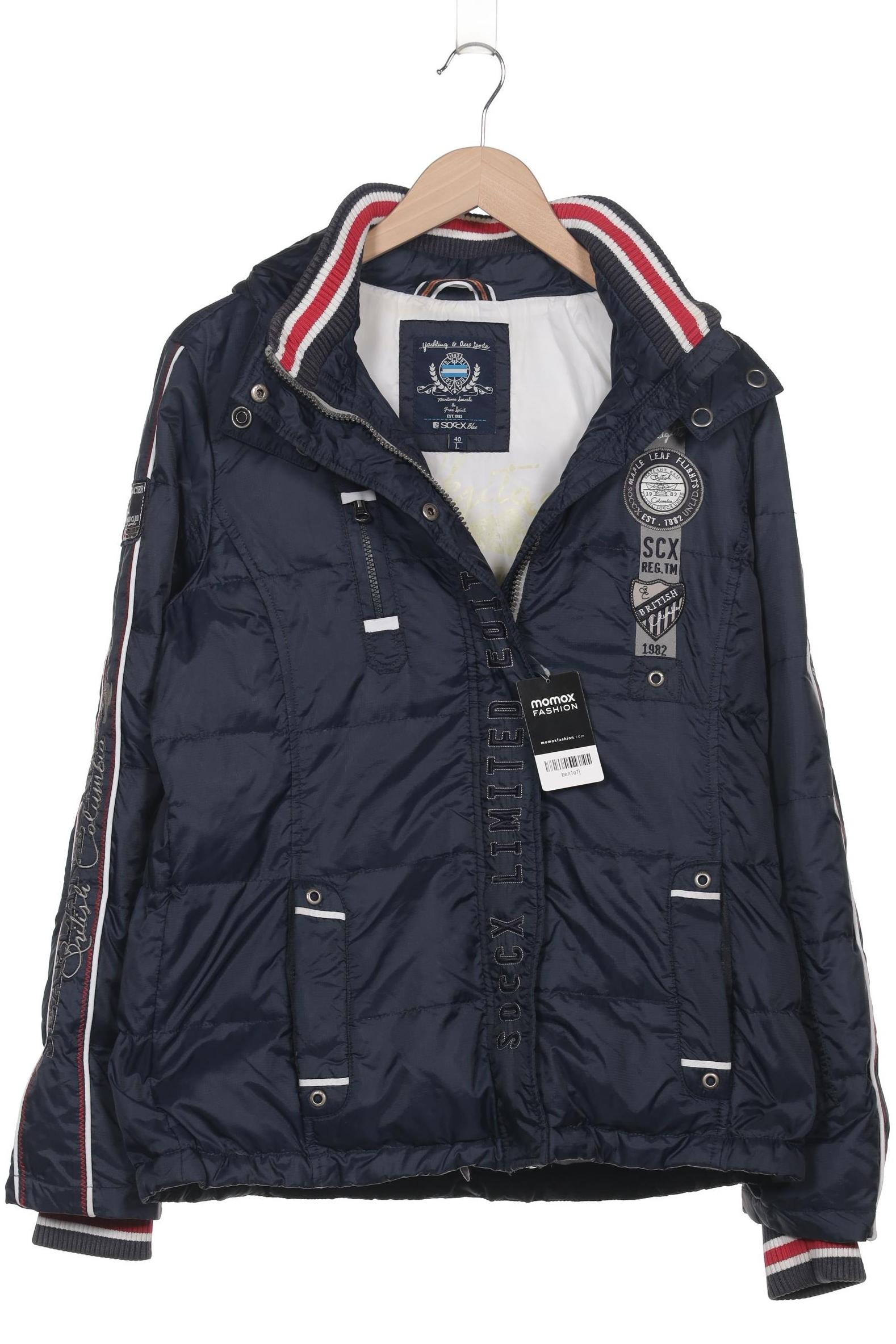 

Soccx Damen Jacke, marineblau, Gr. 40