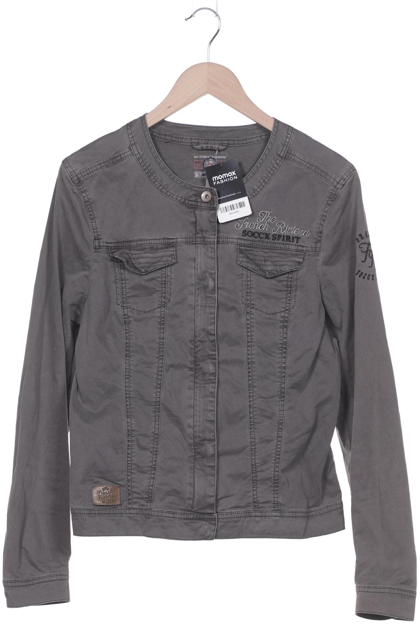 

Soccx Damen Jacke, grau, Gr. 40