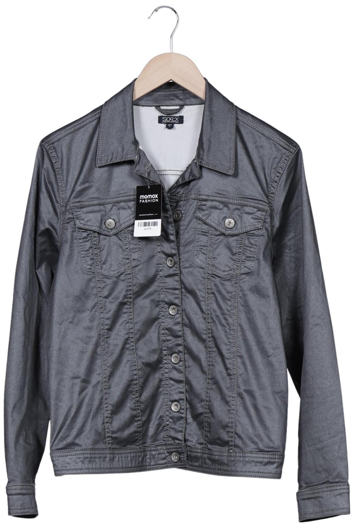 

Soccx Damen Jacke, grau, Gr. 40