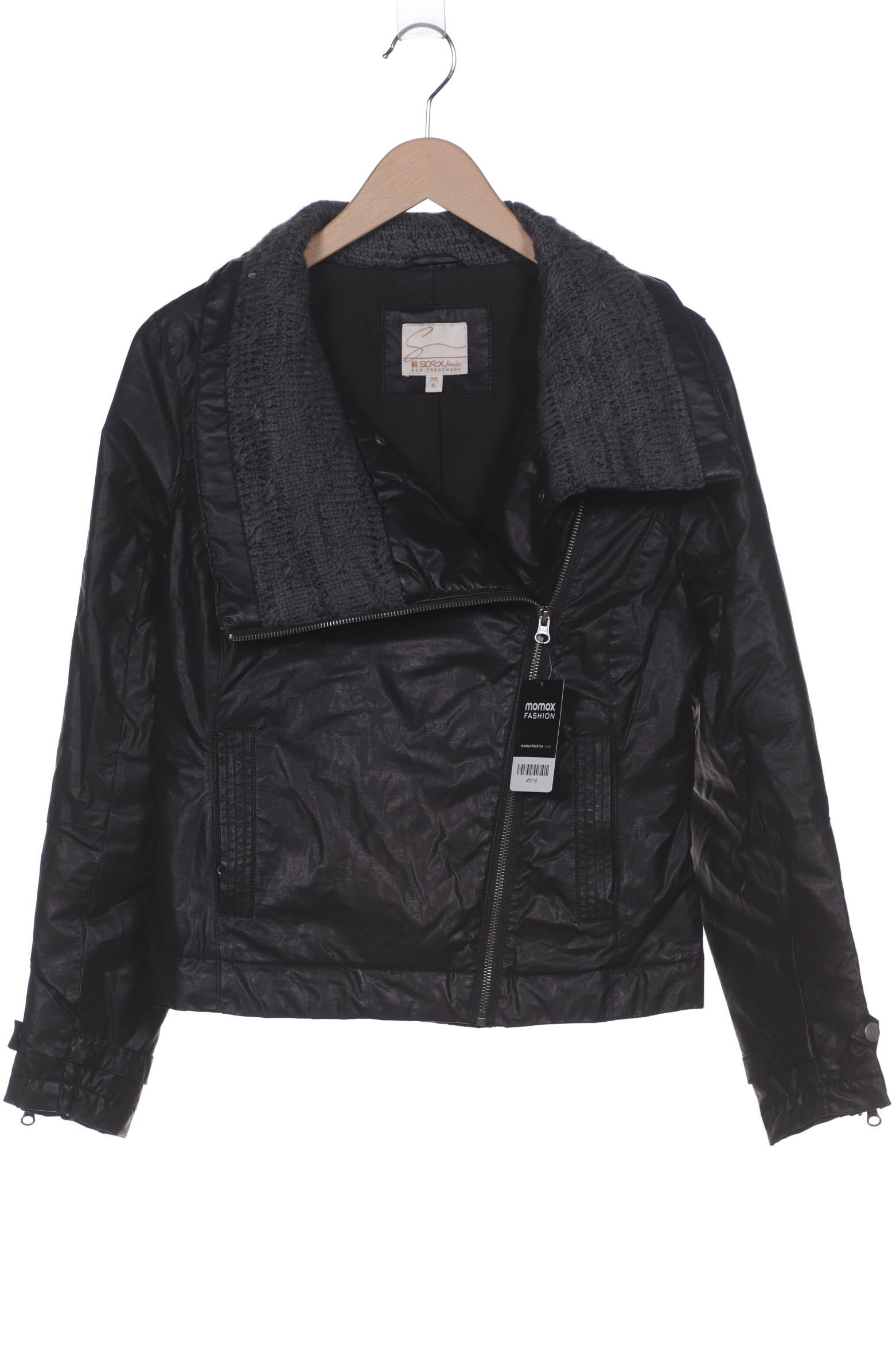 

Soccx Damen Jacke, schwarz, Gr. 36