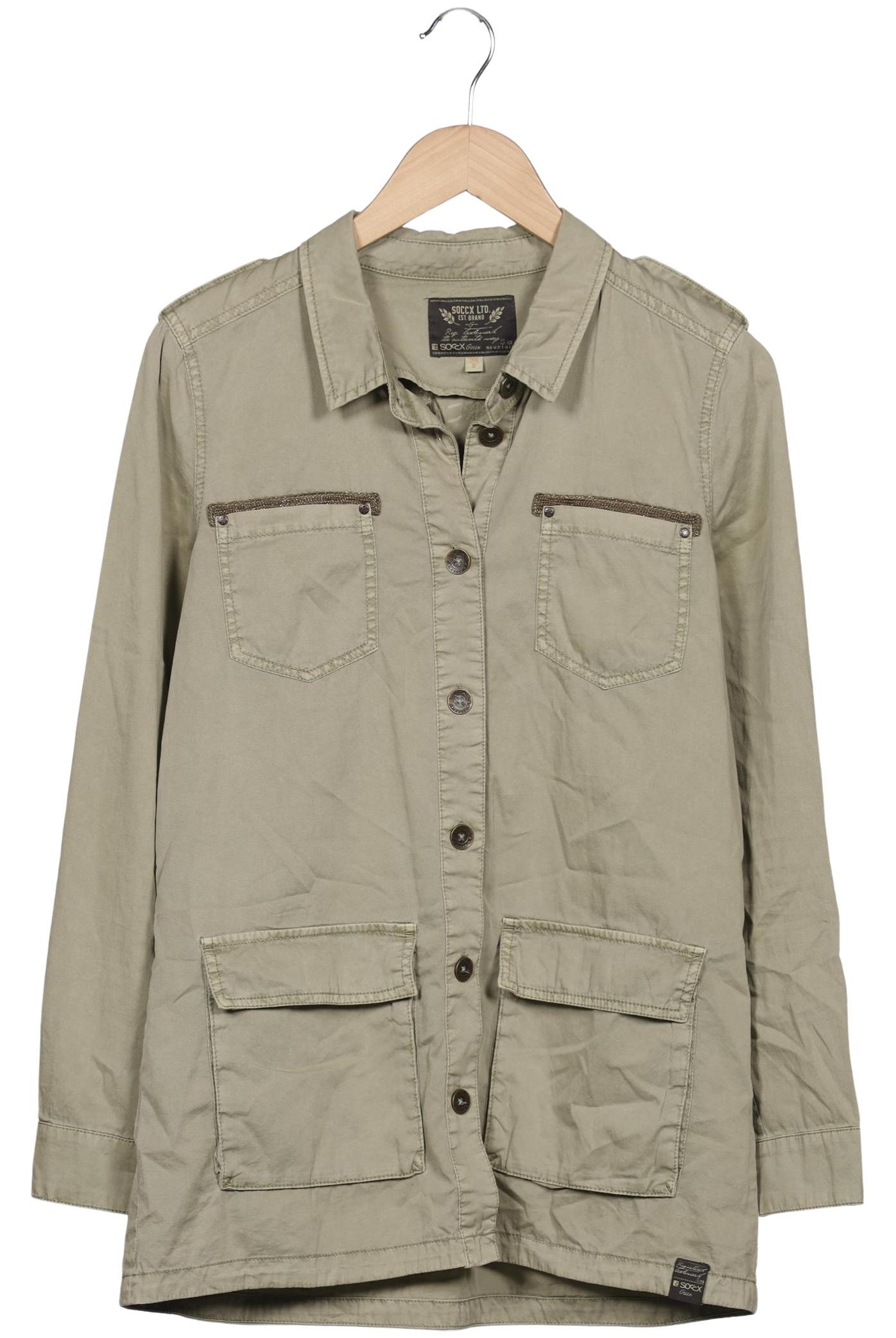 

Soccx Damen Jacke, grün, Gr. 36