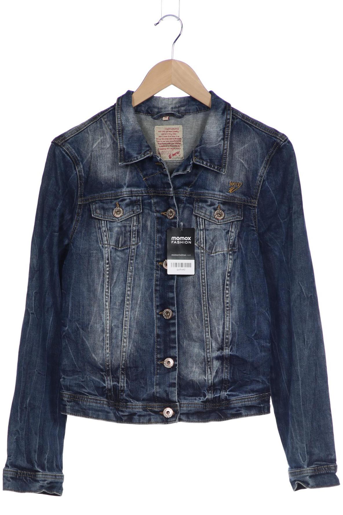 

Soccx Damen Jacke, blau, Gr. 38